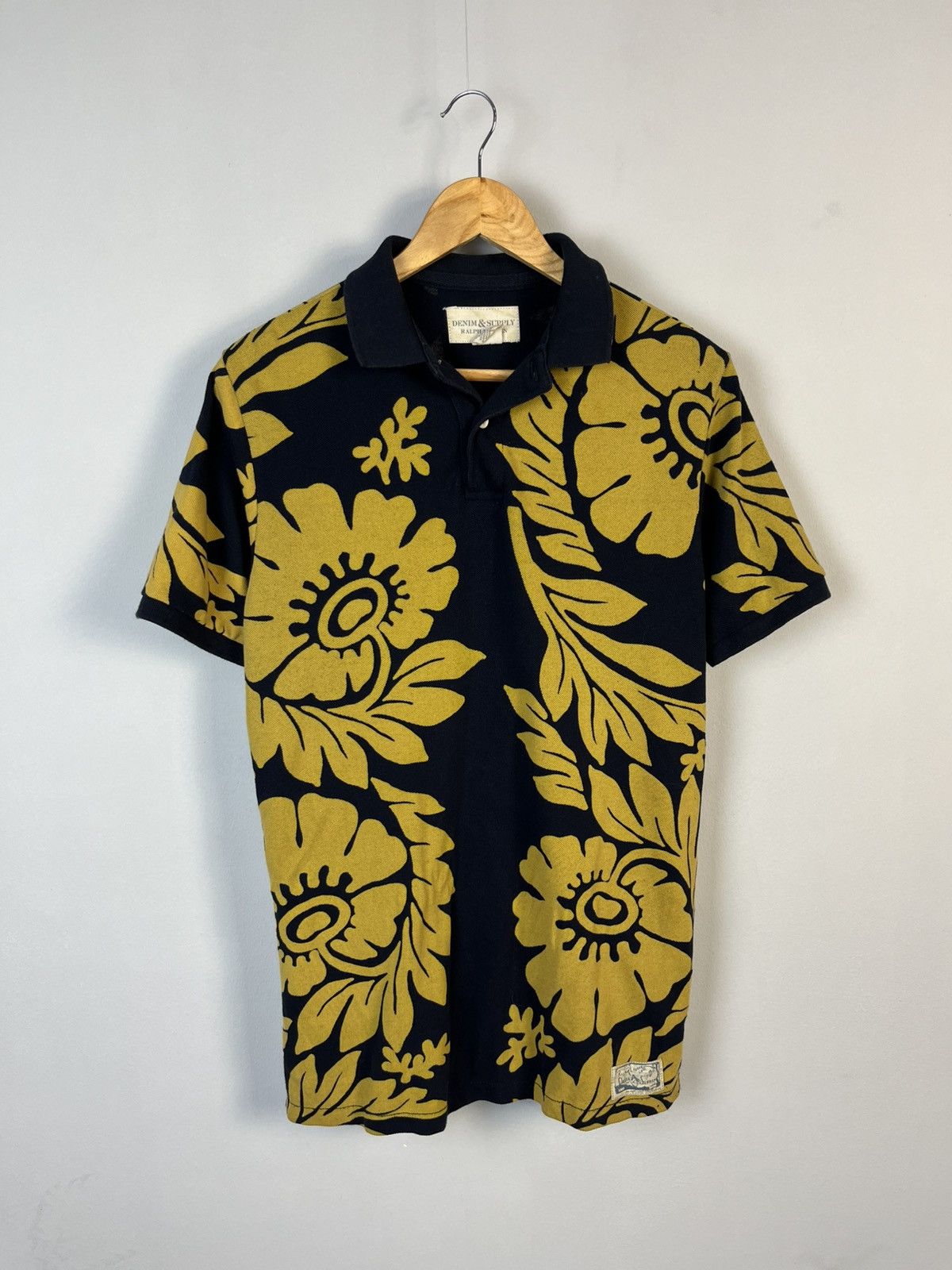 Denim & Supply Ralph Lauren × Ralph Lauren Denim And Supply Ralph Lauren Floral Cotton Polo Size US S / EU 44-46 / 1 - 1 Thumbnail