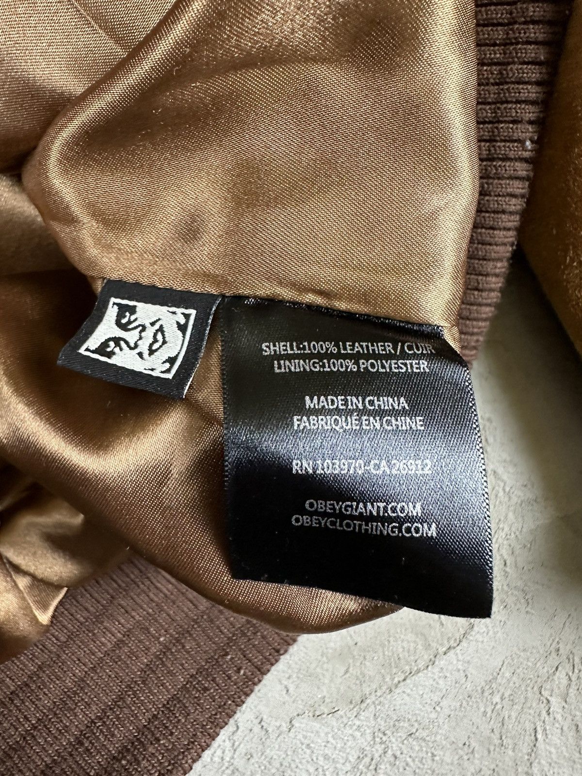 Obey Obey Suede Leather Boxy Bomber Jacket Size US M / EU 48-50 / 2 - 16 Thumbnail