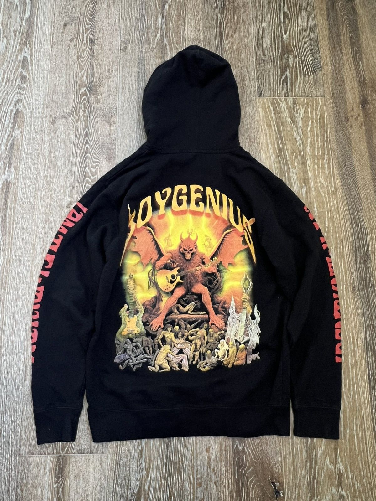 Band Tees Boygenius demon hoodie Size US M / EU 48-50 / 2 - 2 Thumbnail
