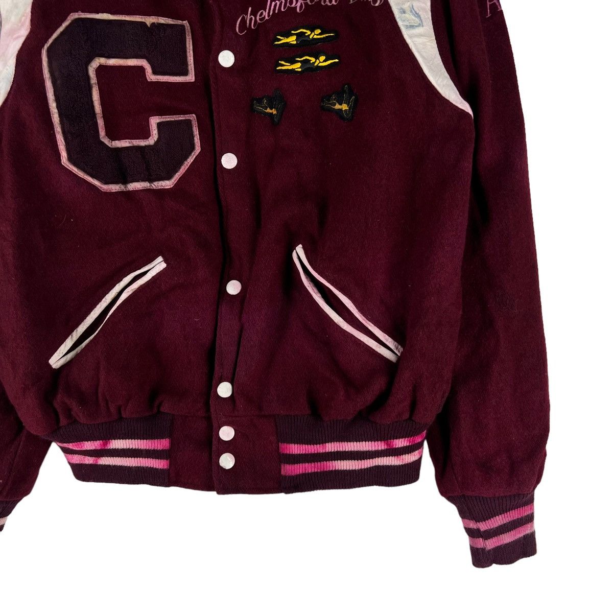 Vintage 🔥VINTAGE VARSITY JACKET HATCHERS SPORTSWEAR BOSTON USA Size US M / EU 48-50 / 2 - 6 Thumbnail