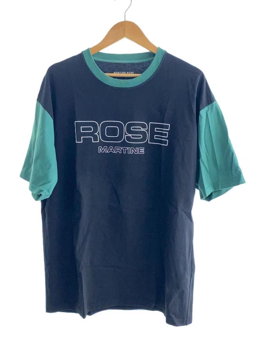 Pre-owned Martine Rose Logo Tee In Black