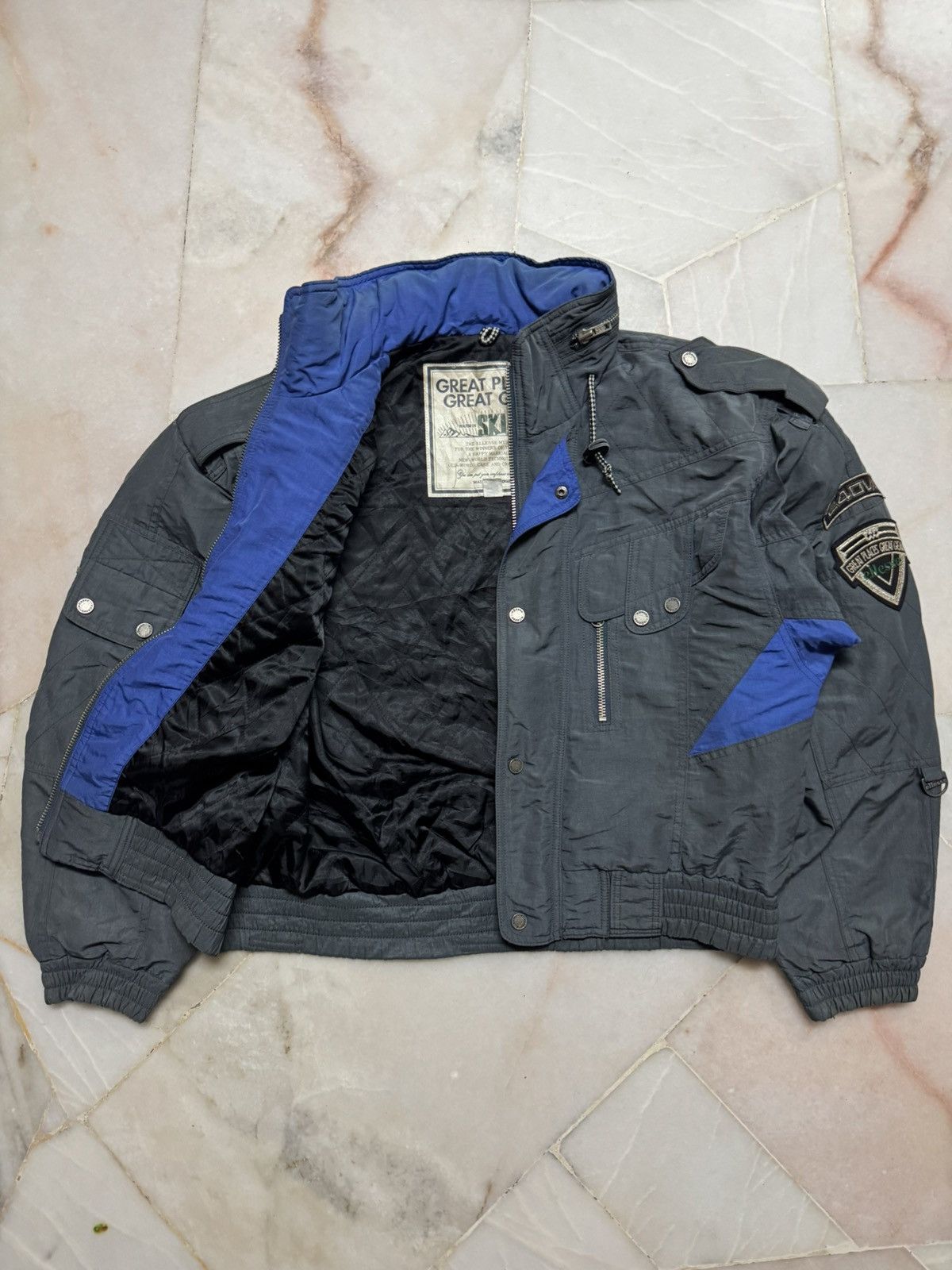 Ellesse 💥RARE💥VINTAGE 80s ELLESSE X GOLDWIN JACKET MADE IN JAPAN Size US M / EU 48-50 / 2 - 9 Thumbnail