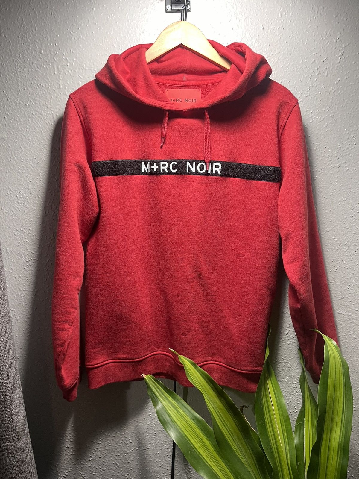 M+Rc Noir M+Rc Noir Red Velcro Hoodie Size US S / EU 44-46 / 1 - 1 Thumbnail