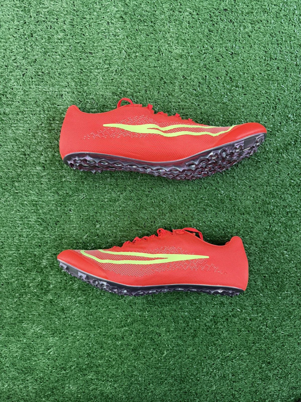 Nike Nike Ja Fly V4 Track Spikes Mens 12.5 DR2741-601 NWOB Size US 12.5 / EU 45-46 - 3 Thumbnail