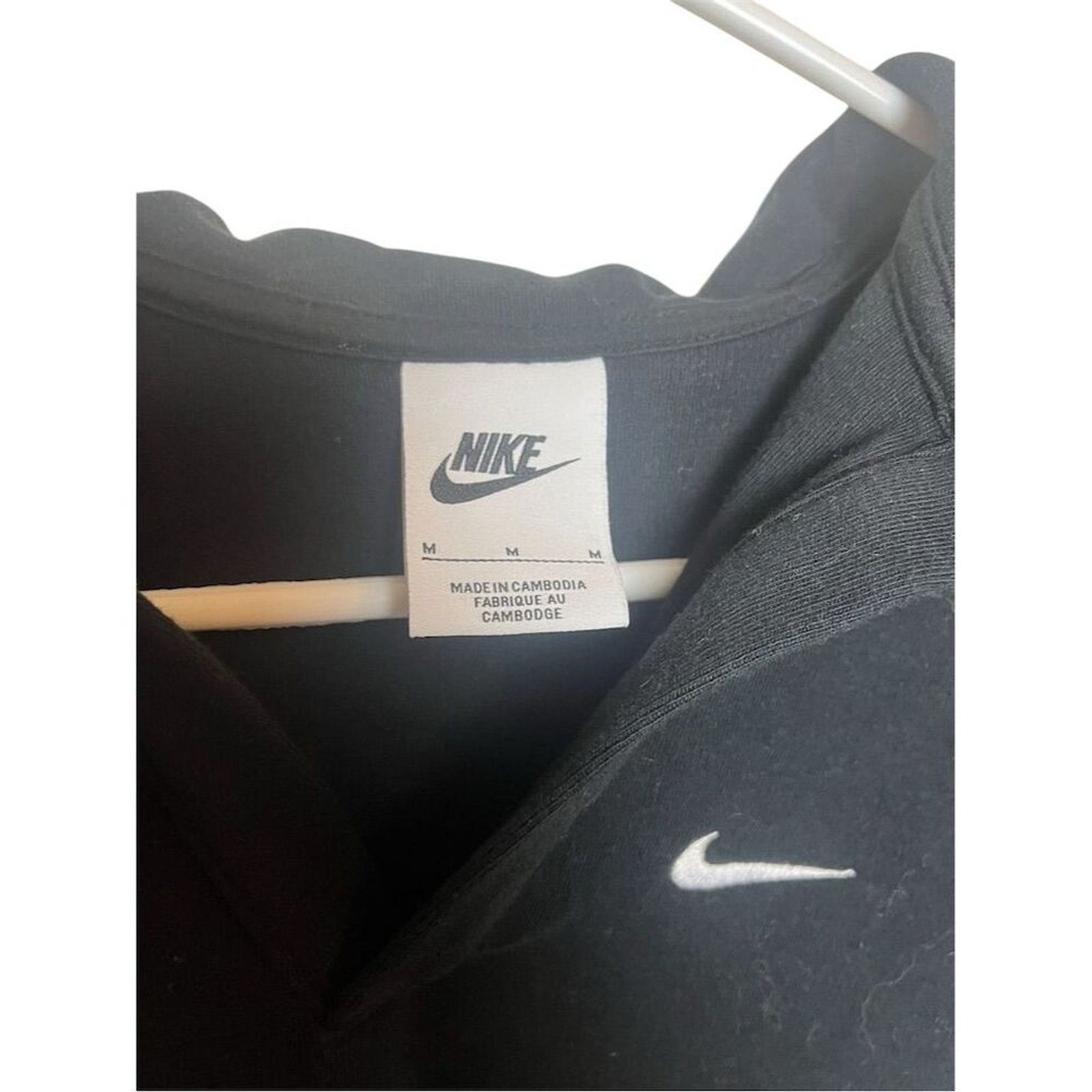 Nike Nike Women's Cropped Polo Top Black Short Sleeve Size M Size M / US 6-8 / IT 42-44 - 4 Thumbnail