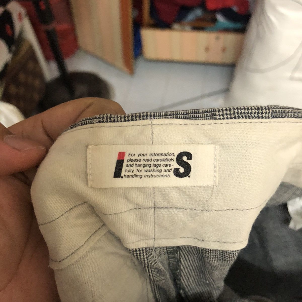 Issey Miyake DL Issey Miyaki Japan Gray palazo Pants #C639 Size 25" / US 0 / IT 36 - 17 Thumbnail