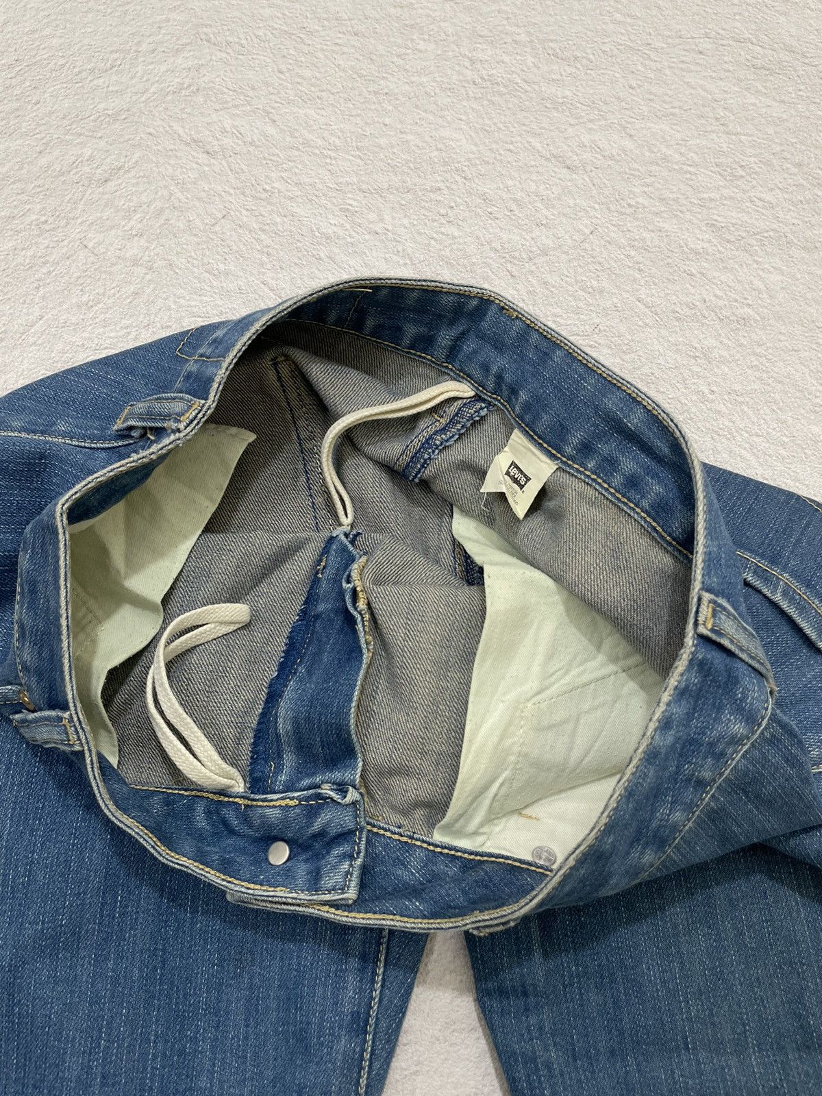 Levi's 00s Levis Flared Denim Washed Jeans Bootcut Y2K Hysteric y2k Size US 26 / EU 42 - 5 Thumbnail