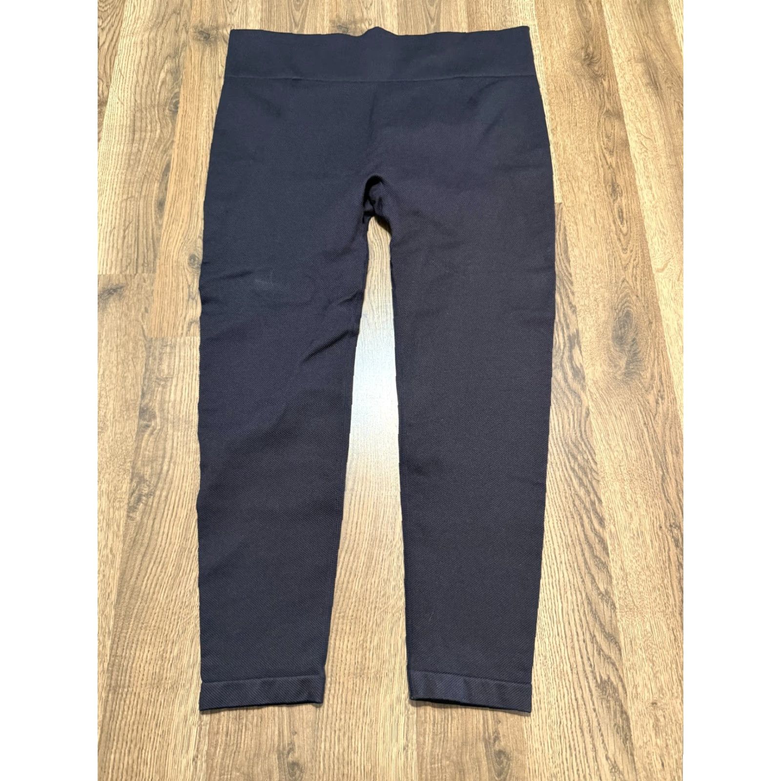 Avia AVIA Pants Womens Size 22 Black Leggings Athletic Wear Pull On Stretch High Rise Size 40" / US 18 - 2 Thumbnail