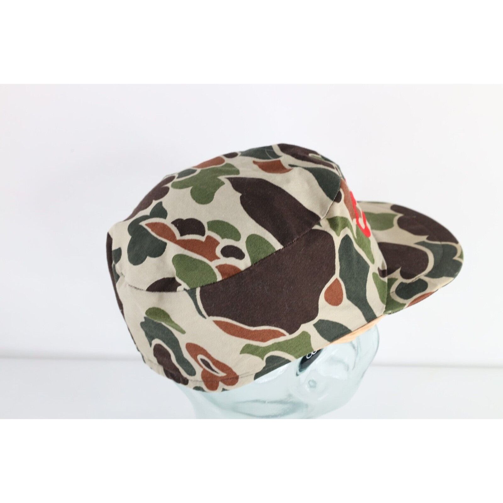 Vintage Vintage 70s 80s Frogskin Camouflage Military Style Hat Size ONE SIZE - 6 Thumbnail