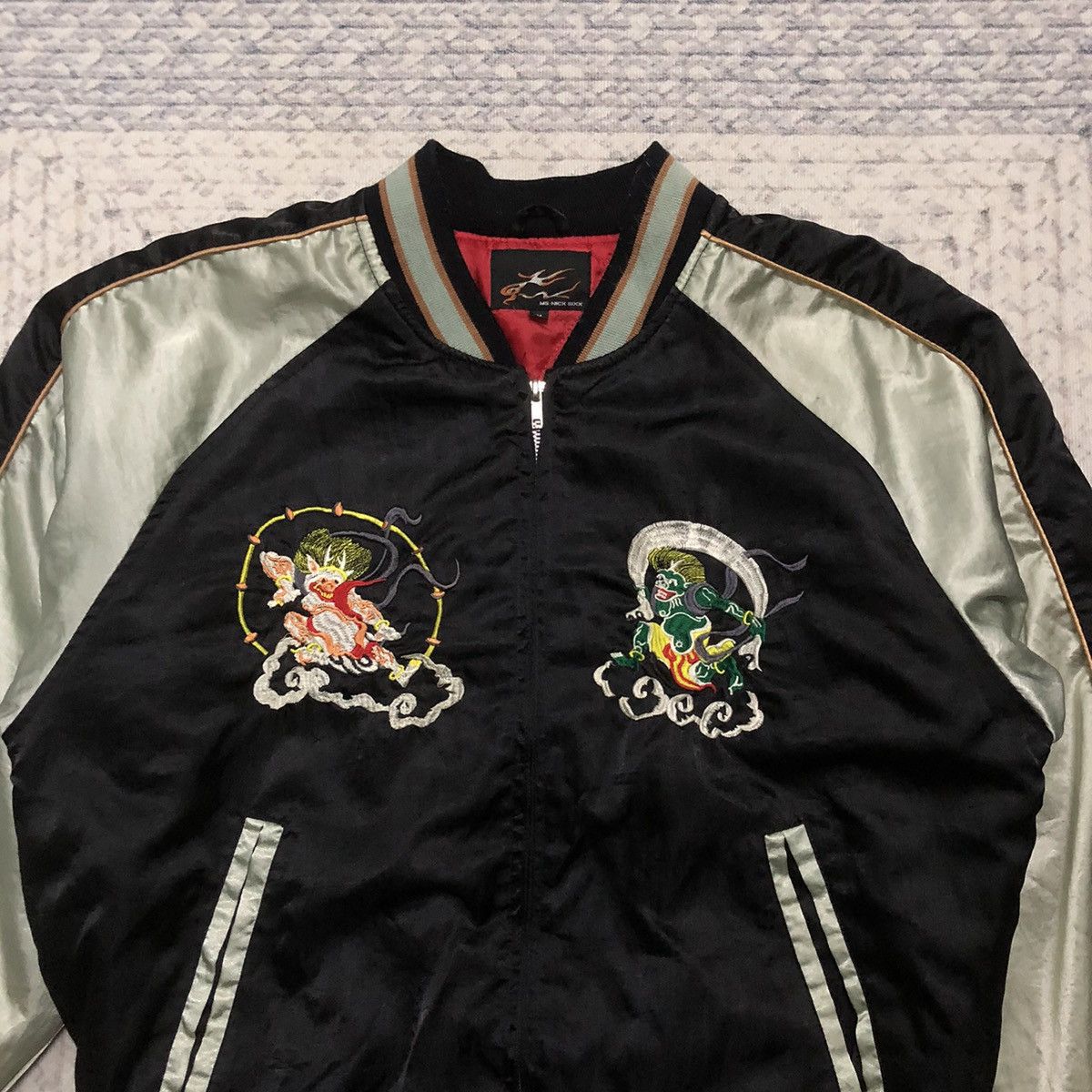 Japanese Brand × Vintage Rare Vintage Japan Yokosuka Sukajan Jacket Size US M / EU 48-50 / 2 - 2 Thumbnail