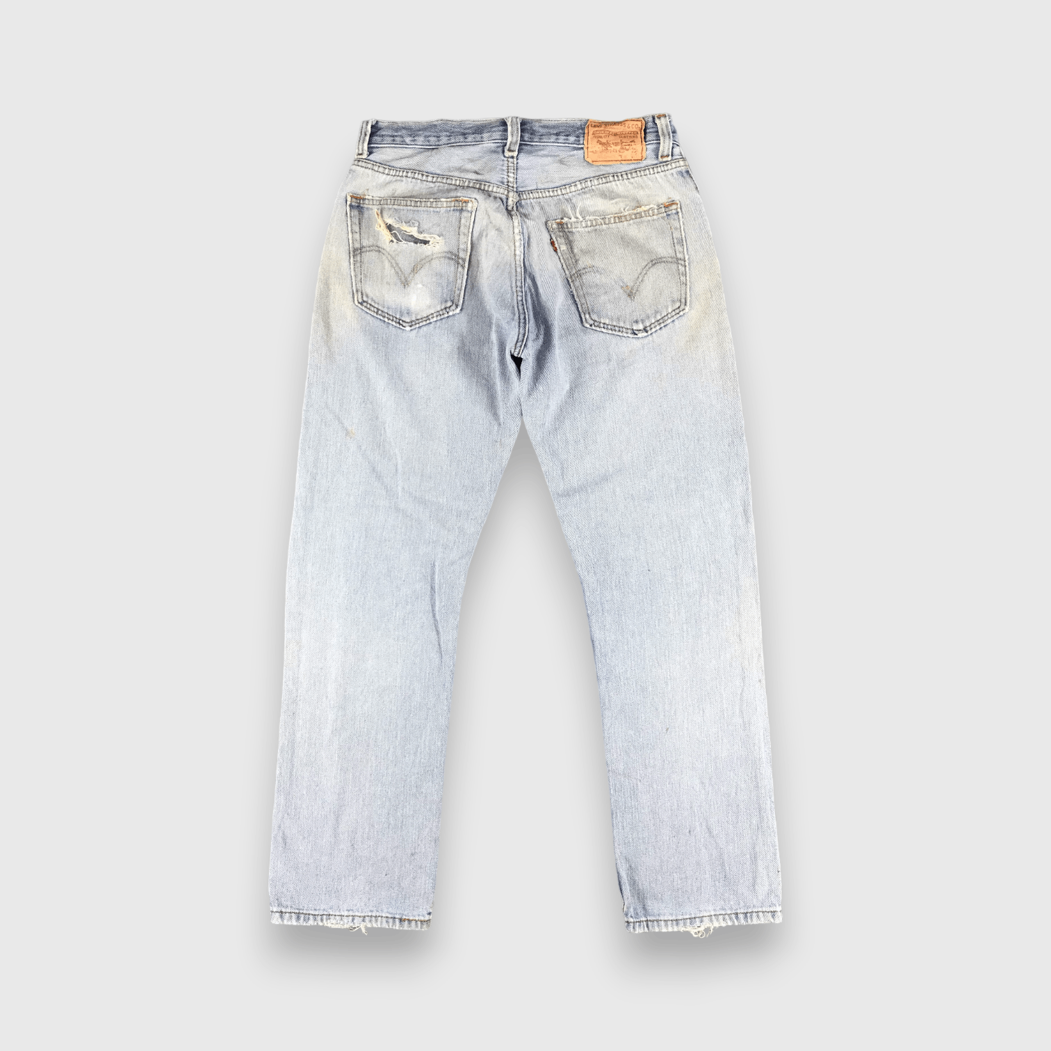 Levi's Vintage Light Wash Levis 505 Jeans-J2482 Size US 33 - 2 Thumbnail