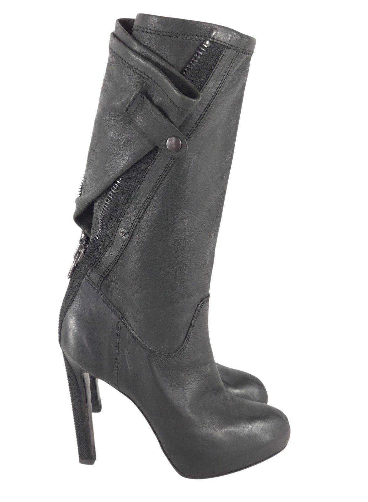 Haider Ackermann Haider Ackermann Runway 2010 Lavagna Platform Stiletto Boot Size US 9 / IT 39 - 3 Thumbnail