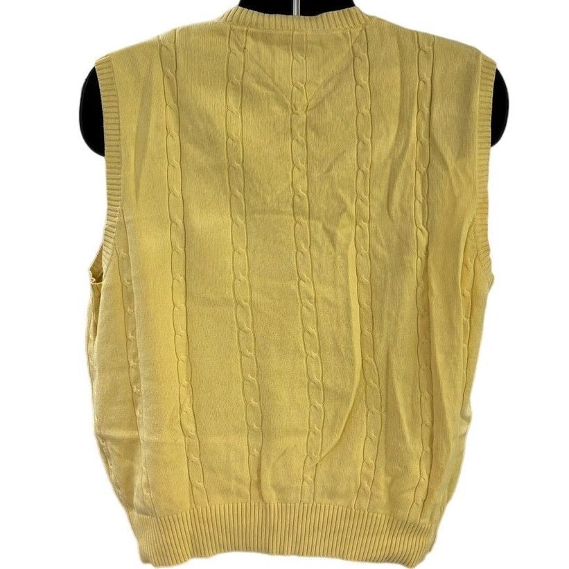 Tommy Hilfiger Tommy Hilfiger Sweater Size Medium Yellow Size US M / EU 48-50 / 2 - 2 Thumbnail