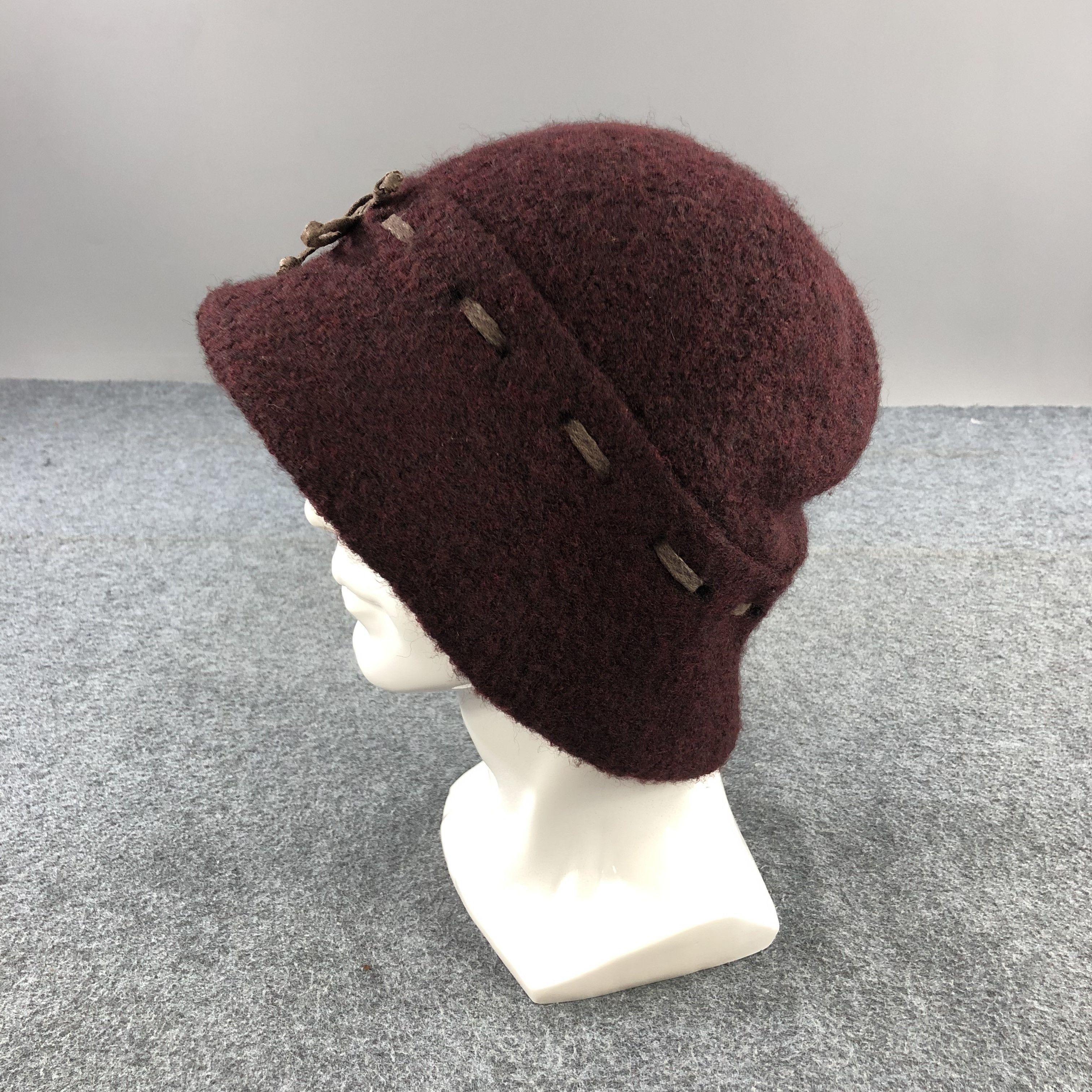 Japanese Brand Namiki Wool Bucket Hat Beanie Snowcap Snow Hat B211 Size ONE SIZE - 2 Thumbnail