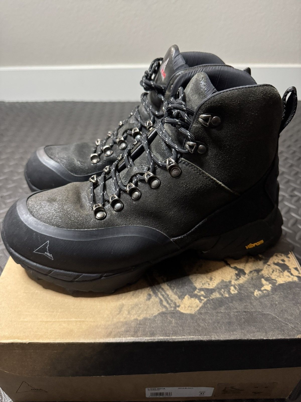 ROA Andreas Leather Black *READ DESC* Size US 9 / EU 42 - 2 Thumbnail