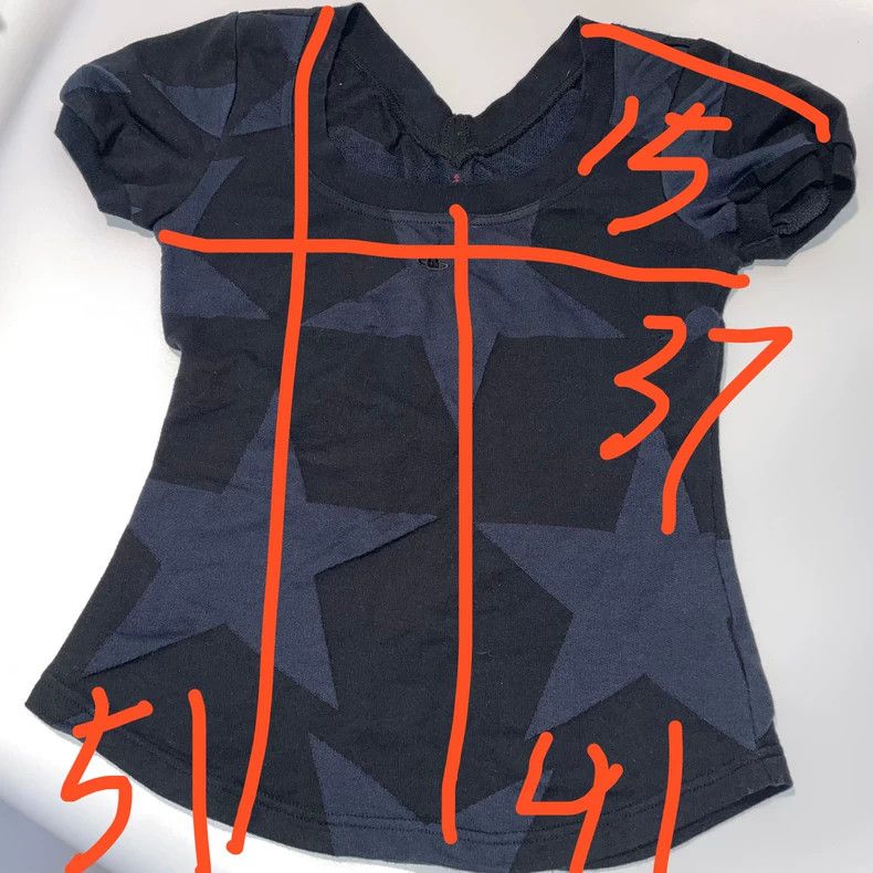 Vivienne Westwood Vivienne Westwood size1 Star pattern hot girl short sleeves Size XS / US 0-2 / IT 36-38 - 2 Thumbnail