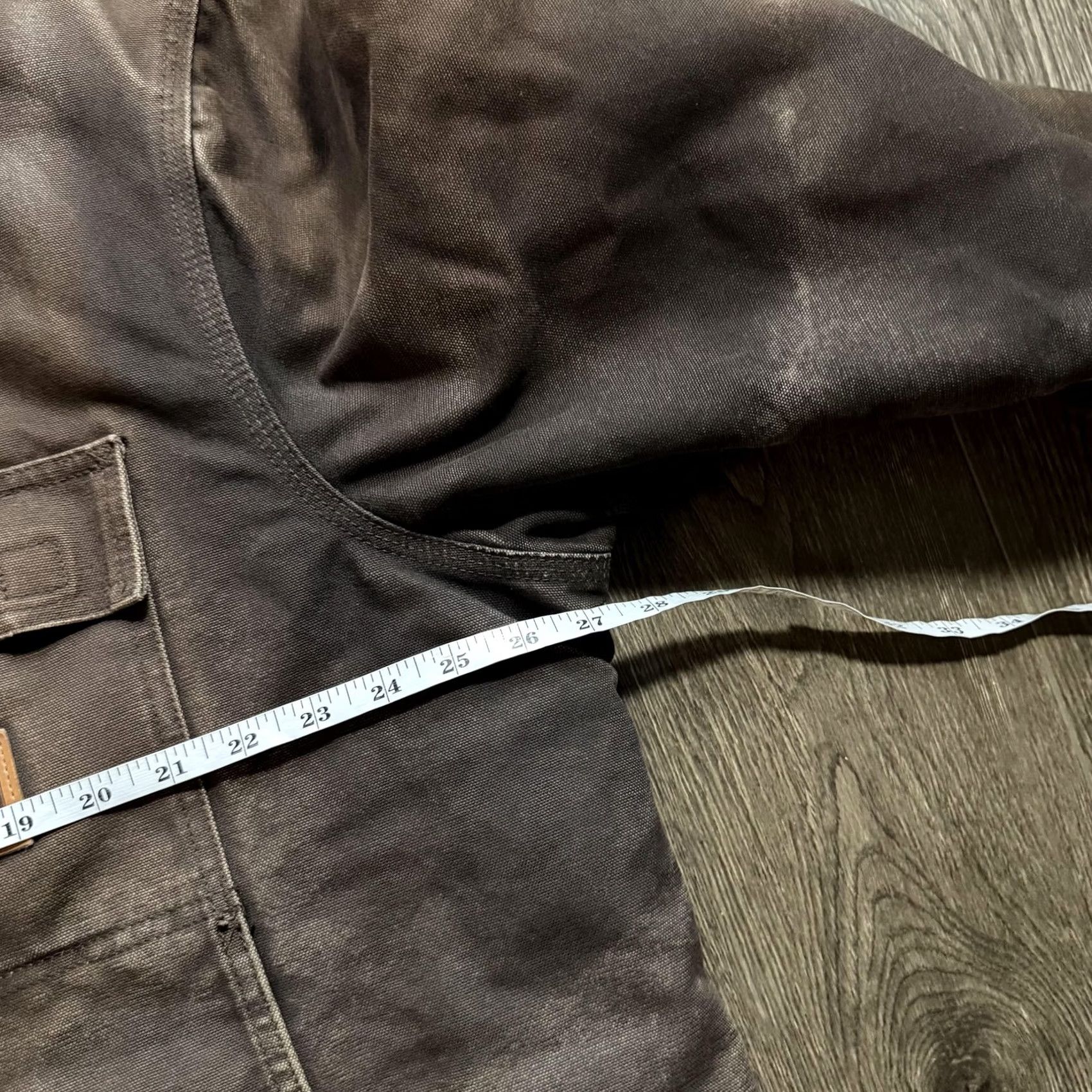 Carhartt VINTAGE Carhartt Coat Brown Mens XLT Duck Canvas Work Wear Faded Distressed Parka Full Zip Insulated Lined Pockets Mens Size US XL / EU 56 / 4 - 6 Thumbnail
