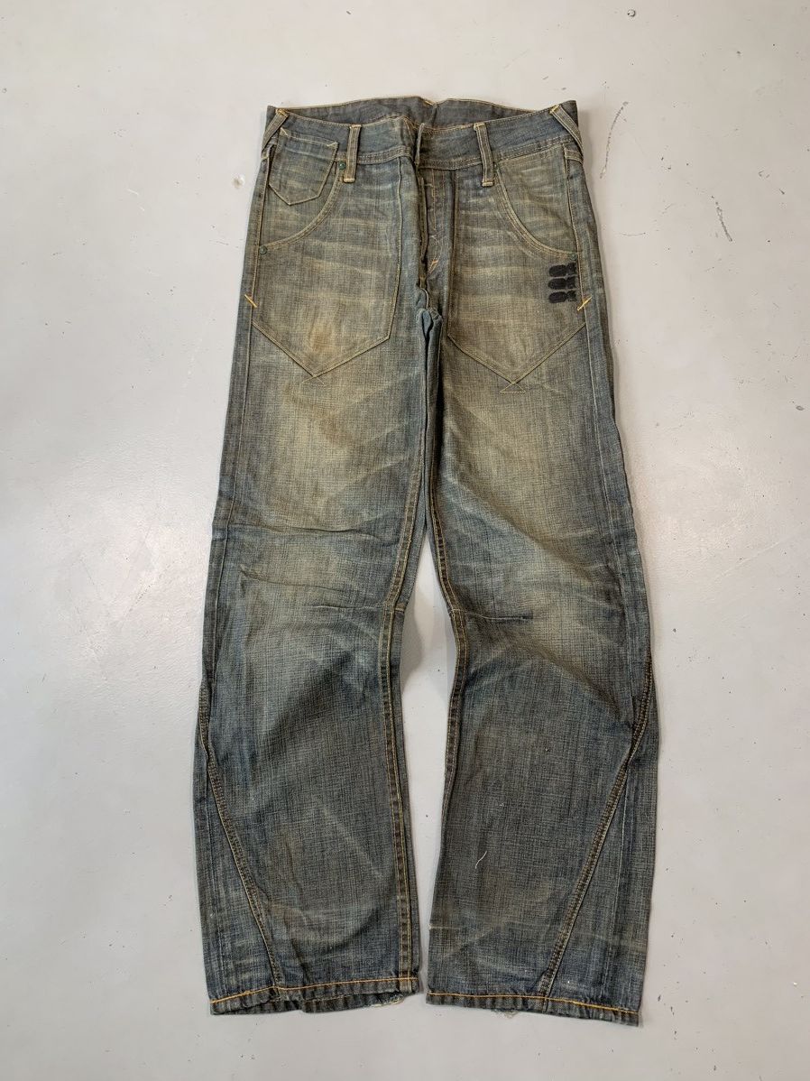 Japanese Brand Vintage Evisu inspired denim Size US 32 / EU 48 - 2 Thumbnail