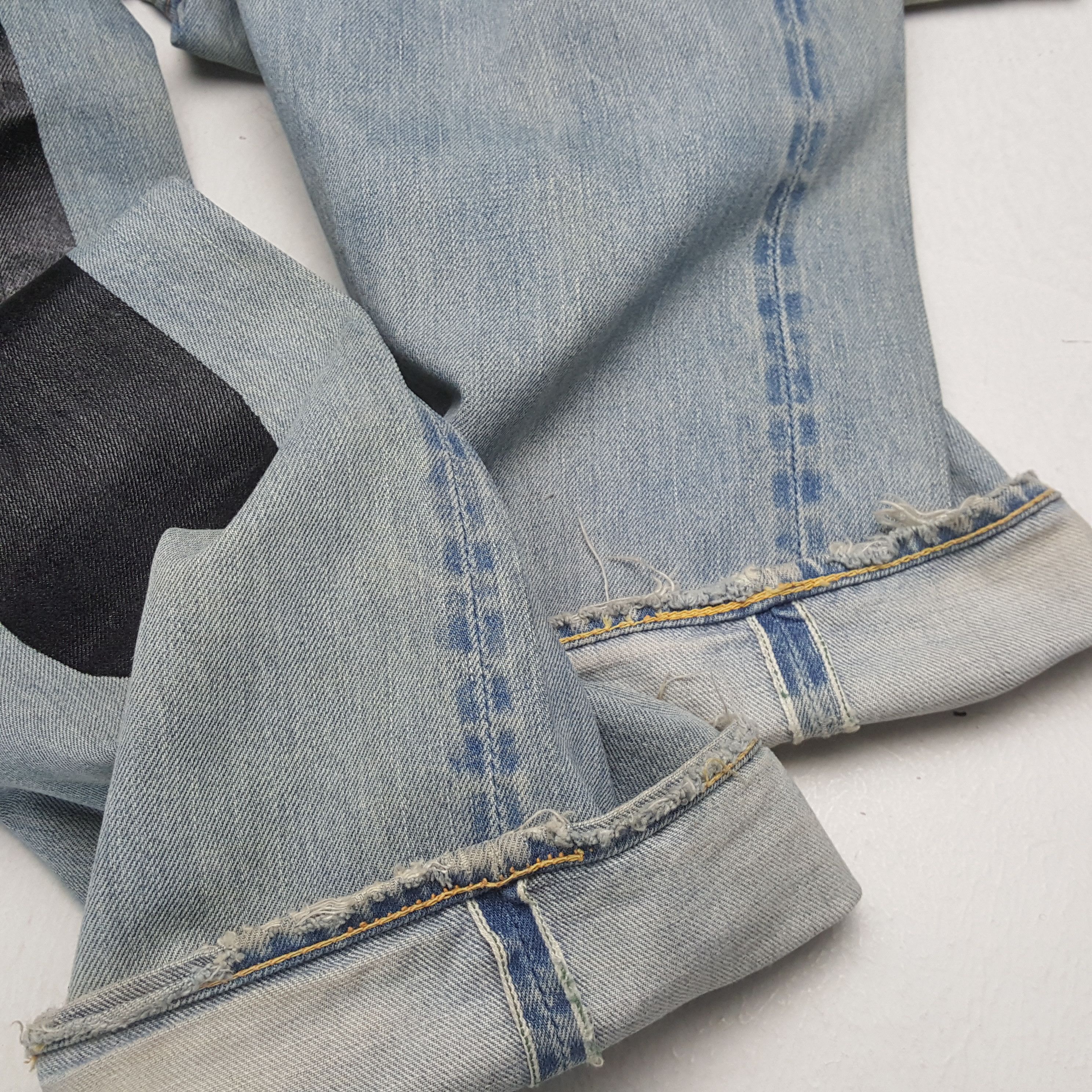 Evisu × Japanese Brand × Vintage Vintage EVISU Japanese Brand Daicock Custom Distressed Jeans Size US 28 / EU 44 - 12 Thumbnail