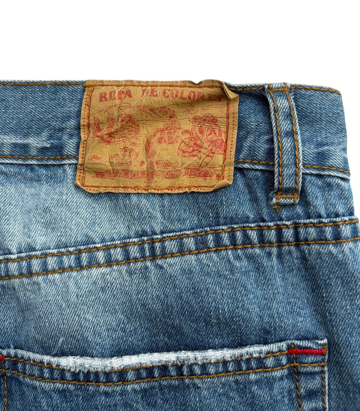 Native Titicaca Embroidery Native Denim Pants Size US 32 / EU 48 - 10 Thumbnail