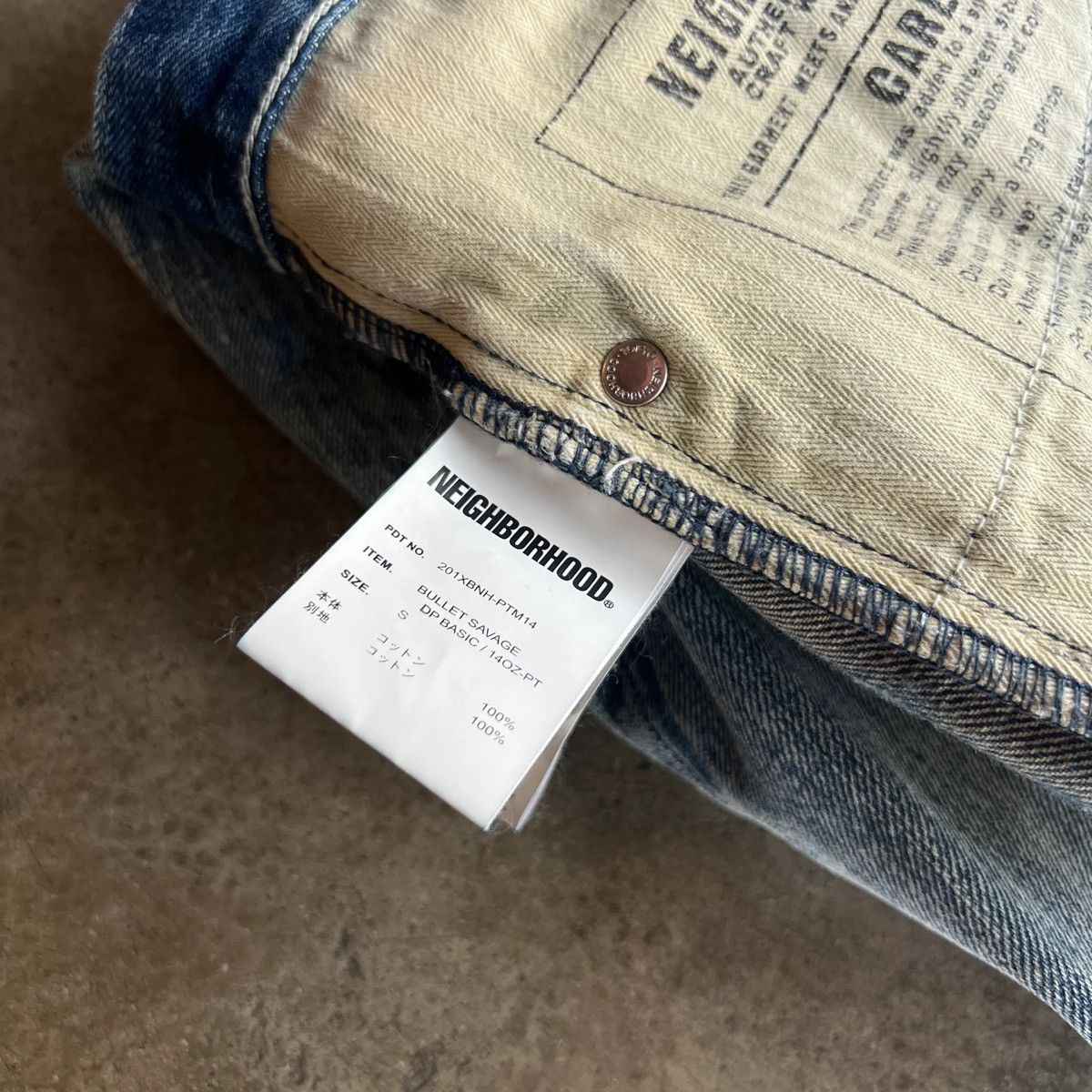 Neighborhood NEIGHBORHOOD JAPAN “Bullet Savage” SELVEDGE Jeans Size US 30 / EU 46 - 7 Thumbnail