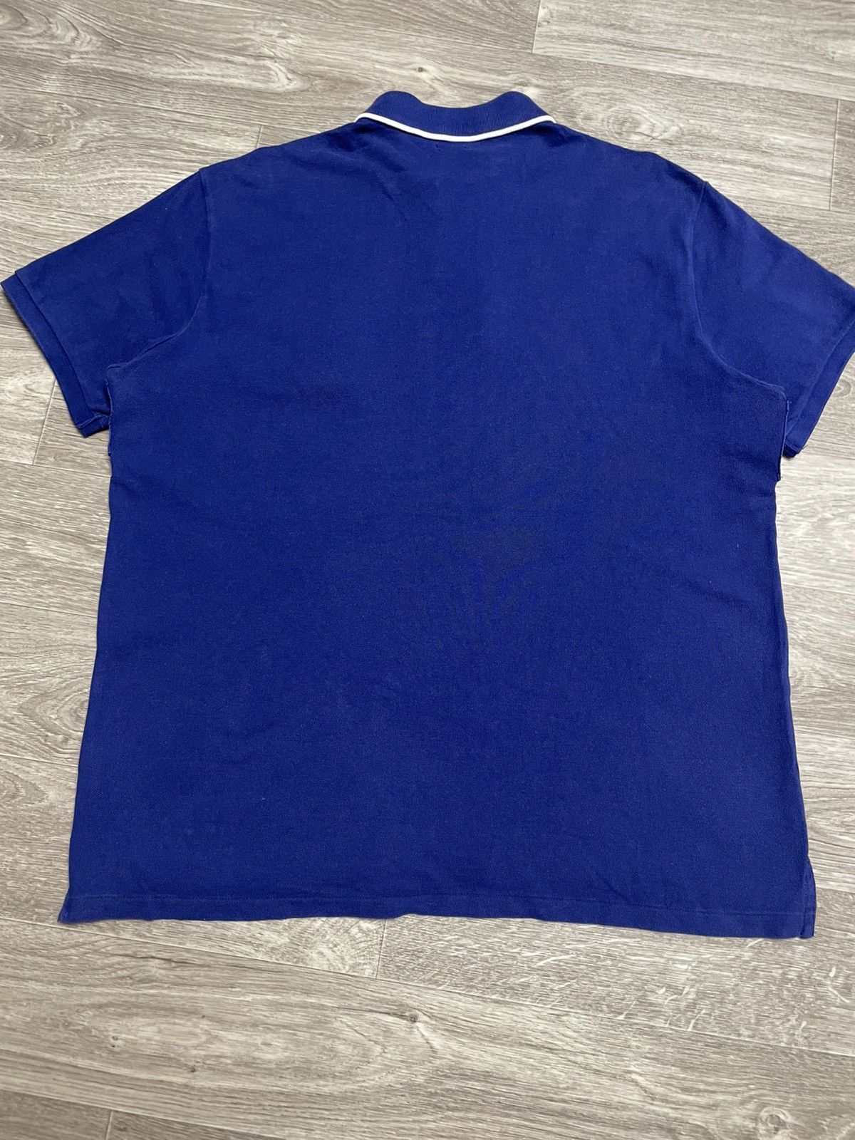 Rugby Ralph Lauren Vintage Polo Ralph Lauren Big Ponny Blue Rugby Polo Shirt Size US XL / EU 56 / 4 - 13 Thumbnail