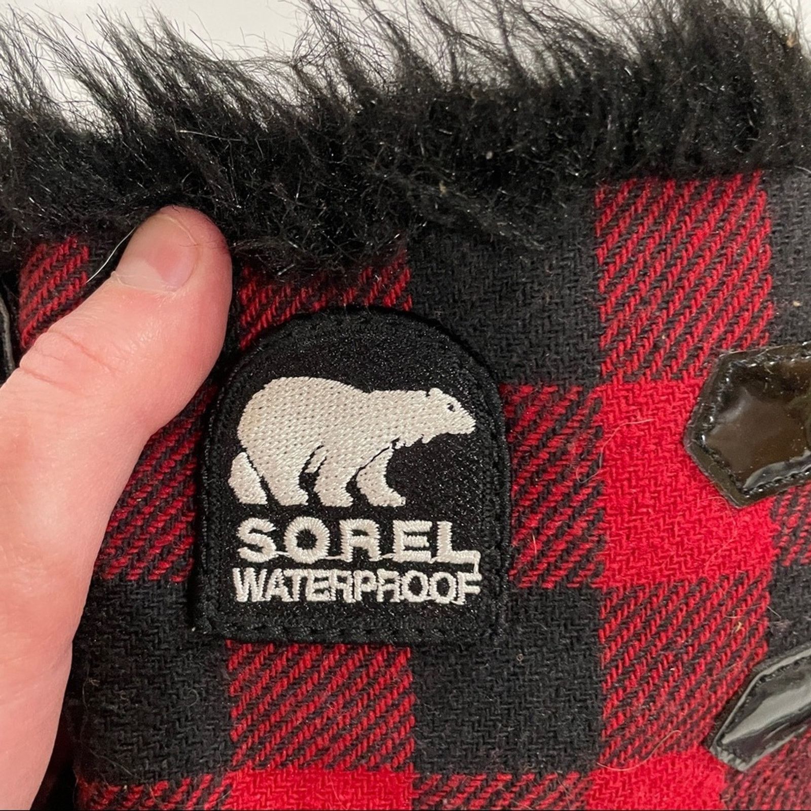 SOREL Sorel Out N About Red Buffalo Plaid Winter Rain Duck Boots Size US 9 / IT 39 - 5 Thumbnail