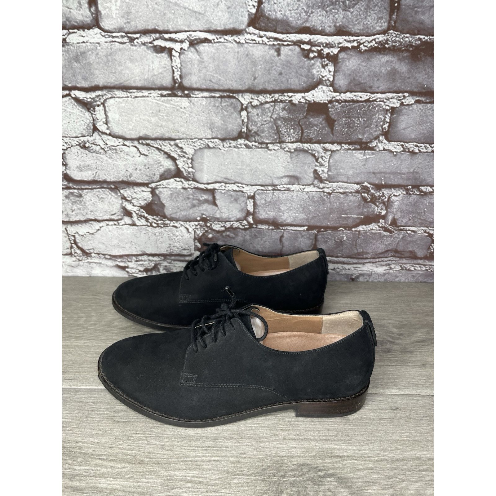 Other Vionic Weslyn Black Leather Oxfords Comfort Casual Shoes Wom Size US 6.5 / IT 36.5 - 11 Thumbnail