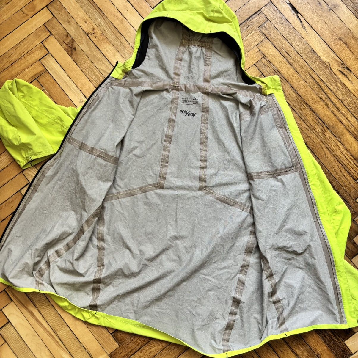 Mizuno Acid Green Waterproof Mizuno Jacket Y2K Gorpcore Size US M / EU 48-50 / 2 - 3 Thumbnail