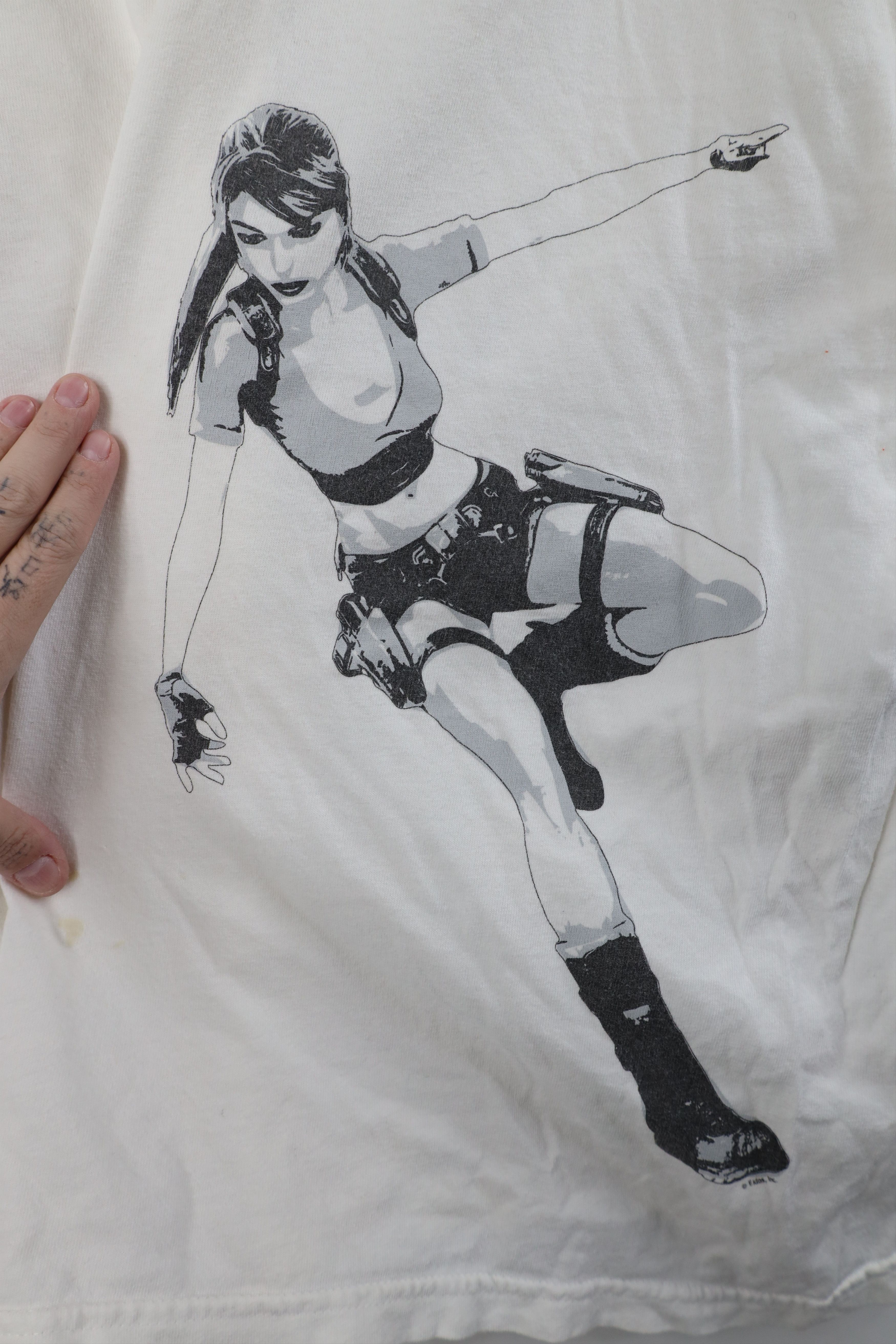 Vintage Vintage Craft Tomb Raider Video Game Short Sleeve T-Shirt Size US XL / EU 56 / 4 - 4 Thumbnail