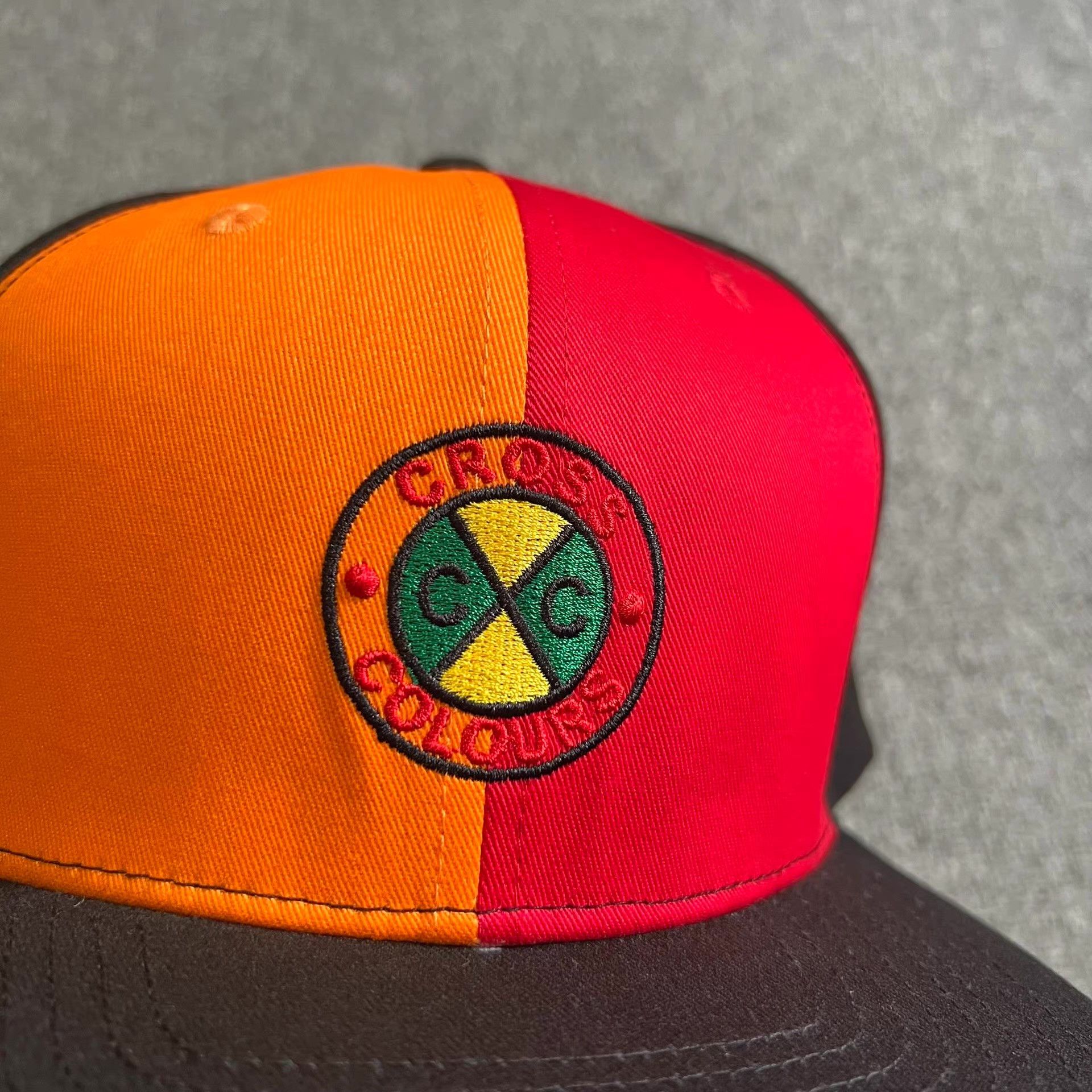 Cross Colours Cross Colours embroidered flat brim baseball cap Q7 Size ONE SIZE - 2 Thumbnail