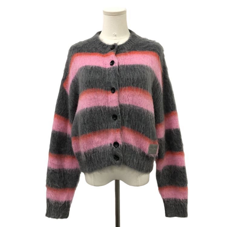 Alexander Wang Alexander Wang Striped Mohair Cardigan Size S Size S / US 4 / IT 40 - 1 Thumbnail