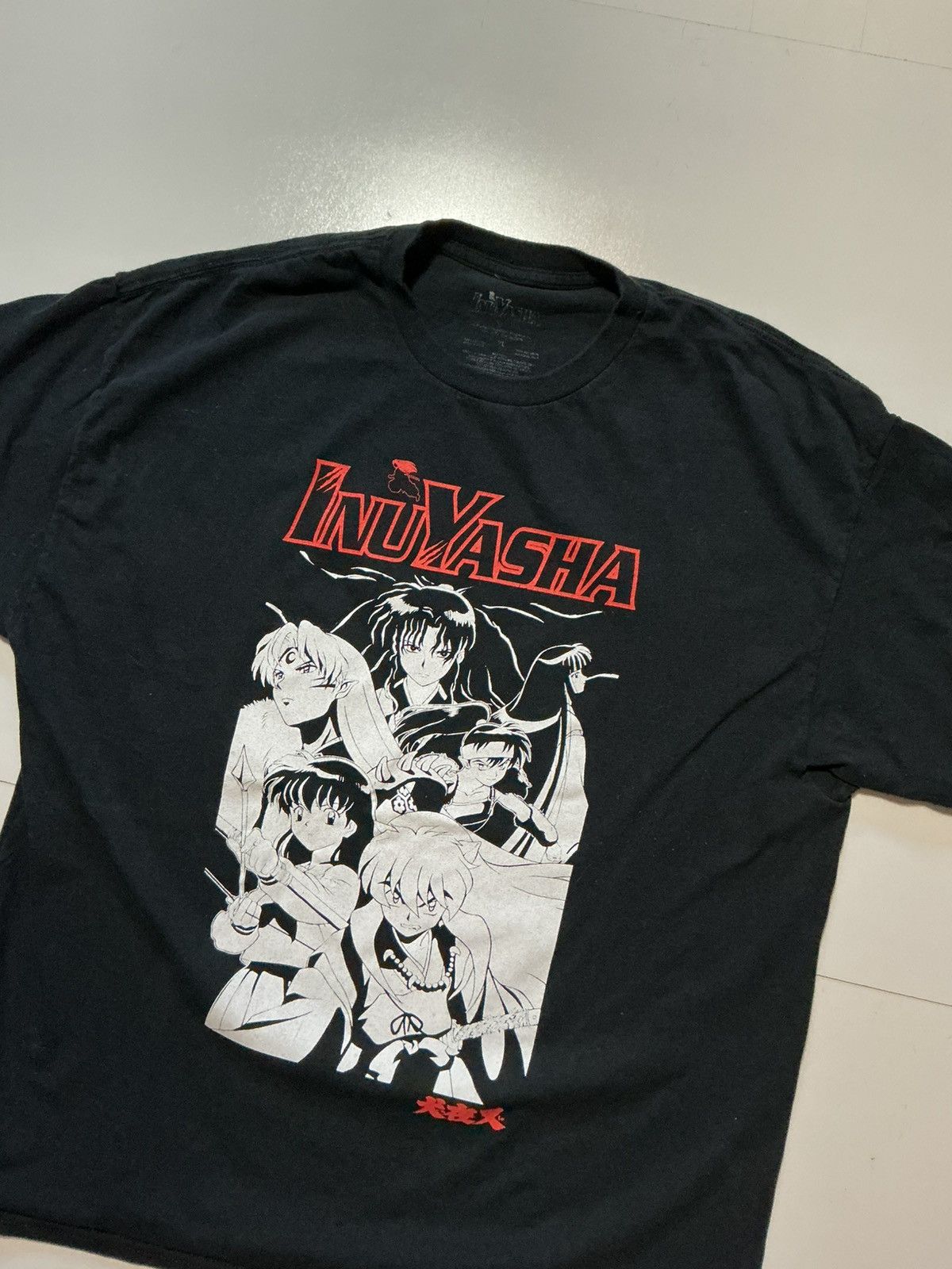 Other Inuyasha Sunrise 2009 Anime Manga Black Graphic T-Shirt Size US XL / EU 56 / 4 - 4 Thumbnail