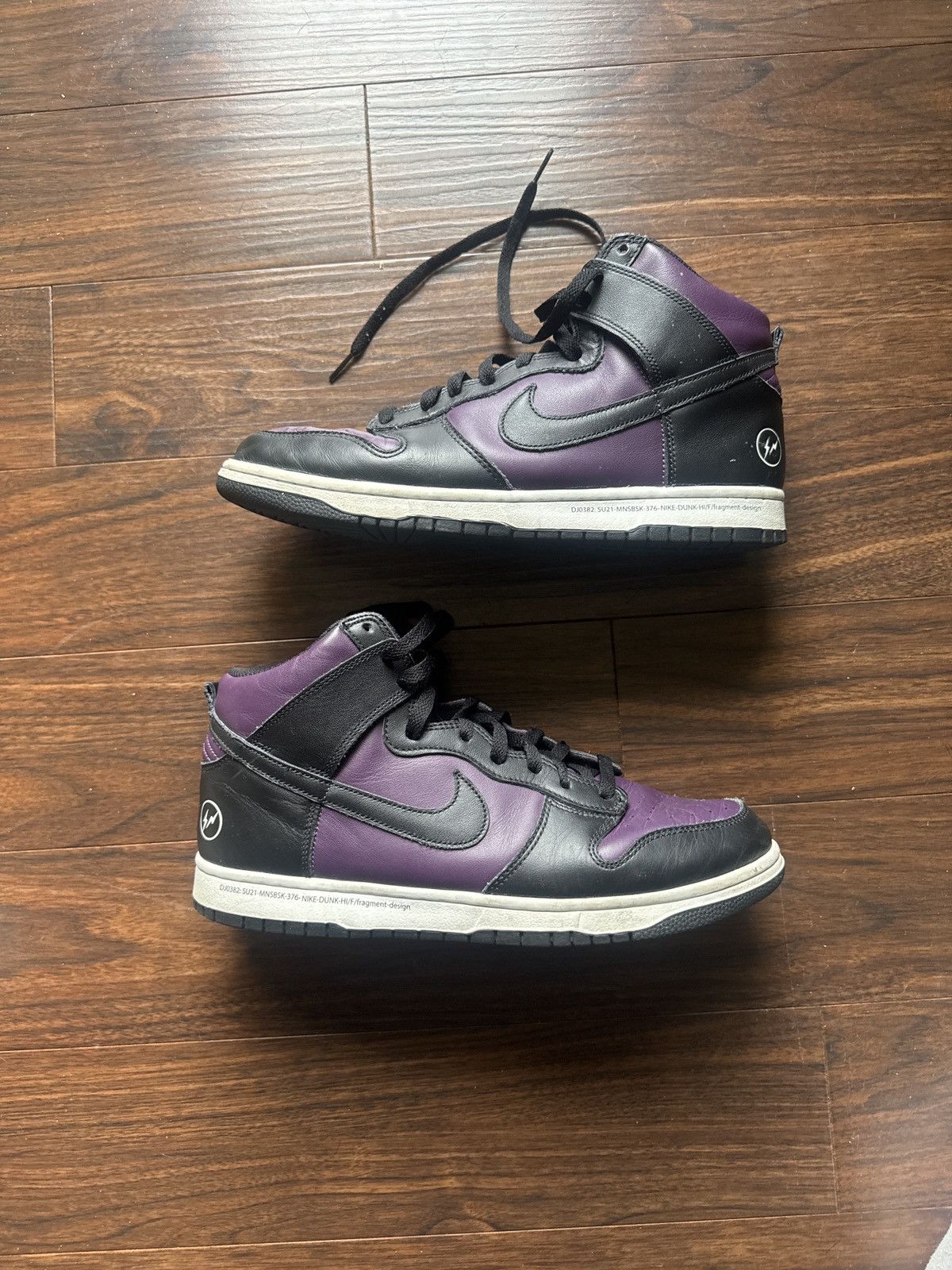 Fragment Design × Nike Nike Dunk Fragment High Size US 11.5 / EU 44-45 - 5 Thumbnail