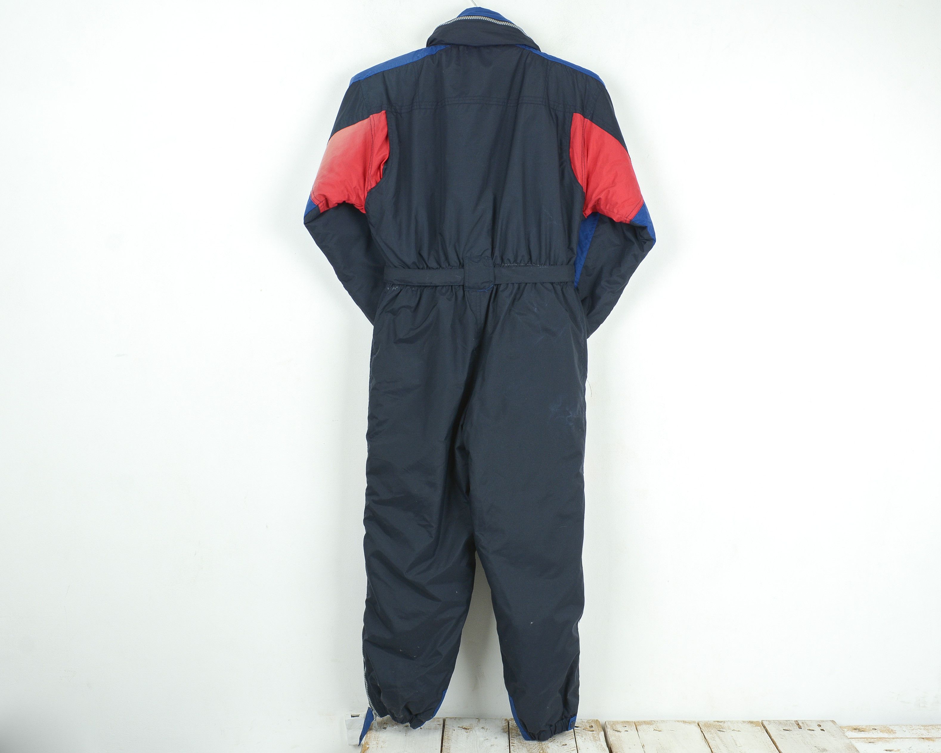 Vintage CHICANE XXS Ski Suit Jumpsuit Overalls Coveralls Snow Suit Size 24" / US 00 / IT 34 - 2 Thumbnail