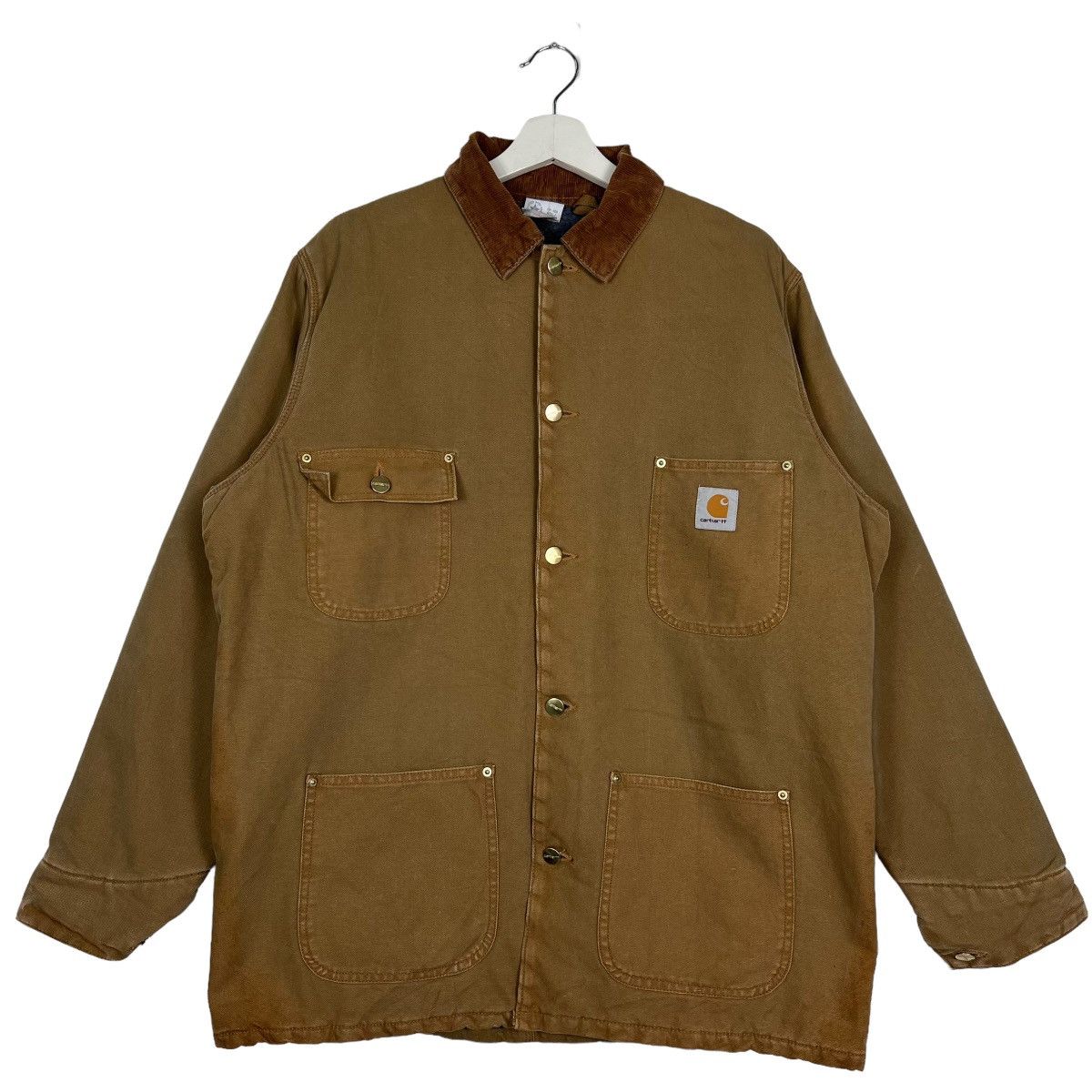 Carhartt 🔥 VINTAGE CARHARTT BLANKET CHORE JACKET MADE IN USA Size US L / EU 52-54 / 3 - 2 Thumbnail