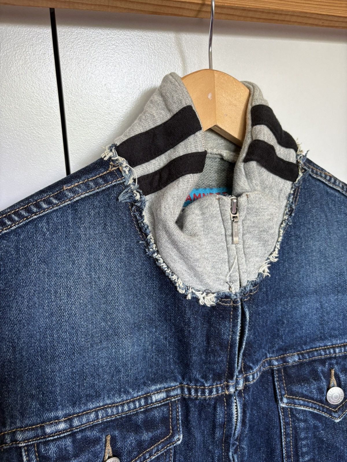 Designer Katharine hamnett london denim jacket Size US L / EU 52-54 / 3 - 9 Thumbnail