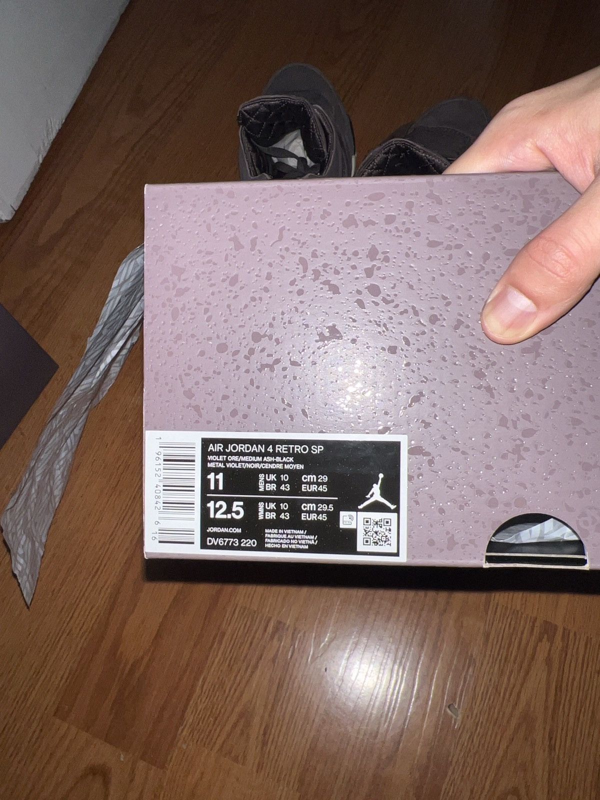 A Ma Maniere × Jordan Brand A Ma Maniere Jordan 4 Size US 11 / EU 44 - 5 Thumbnail