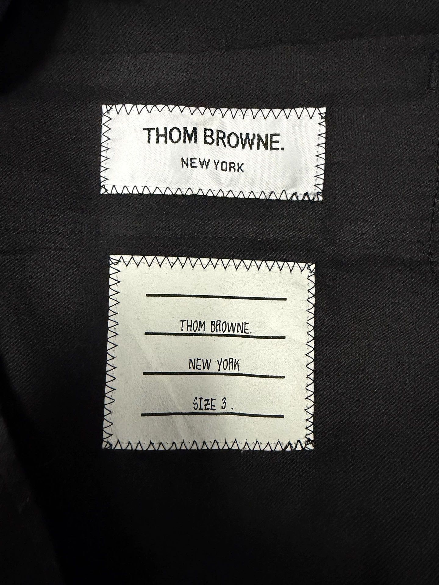 Thom Browne Thom Browne Navy Blue Side Color Block Trousers 3 Rare Size US 34 / EU 50 - 5 Thumbnail