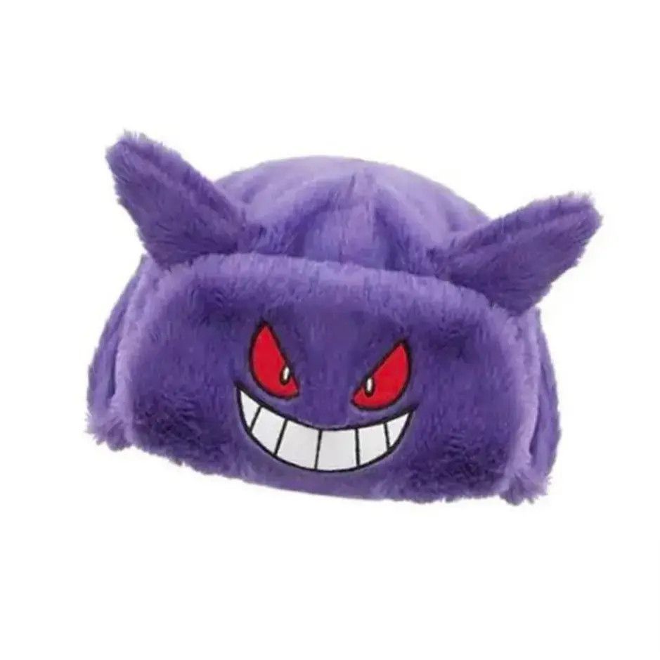 Japanese Brand × Vintage Y2K Cartoon Anime Purple Hat Ushanka Hat Cute Winter Hat Size ONE SIZE - 3 Thumbnail