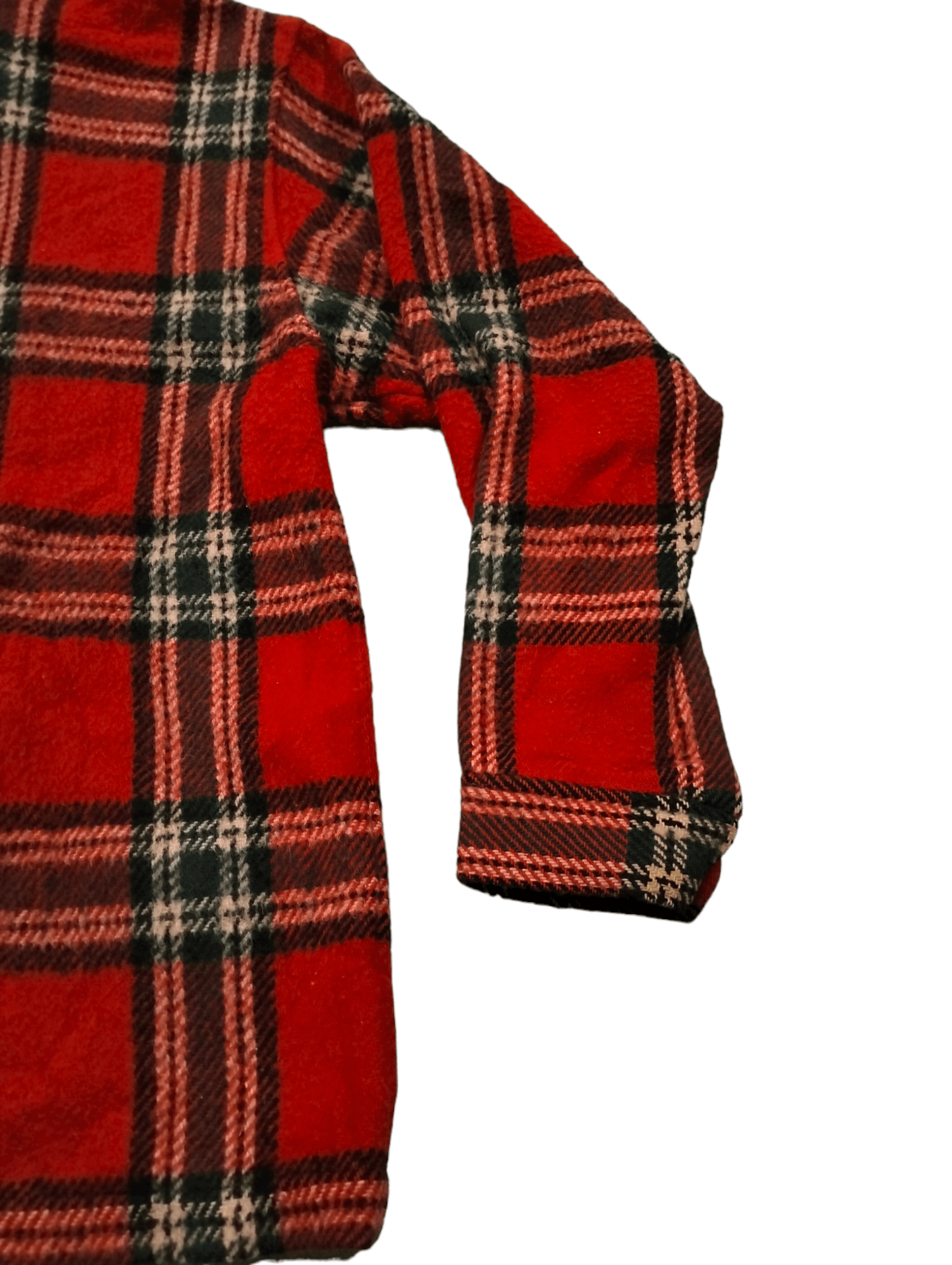 Oshkosh Oshkosh B Gosh Wool Red Tartan Zipper Jacket Size US L / EU 52-54 / 3 - 12 Thumbnail