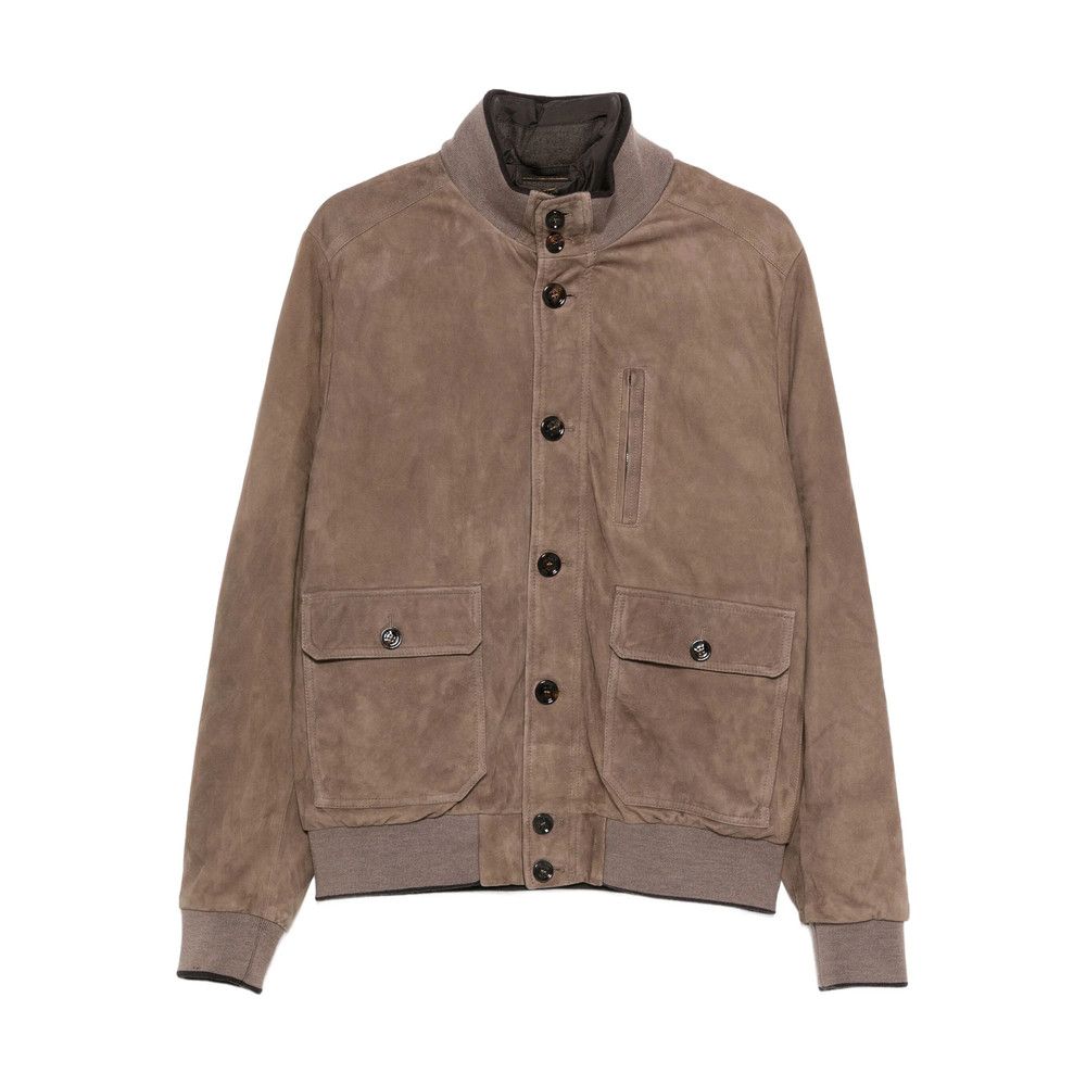 Moorer BROWN Jackets - Bomber Jackets