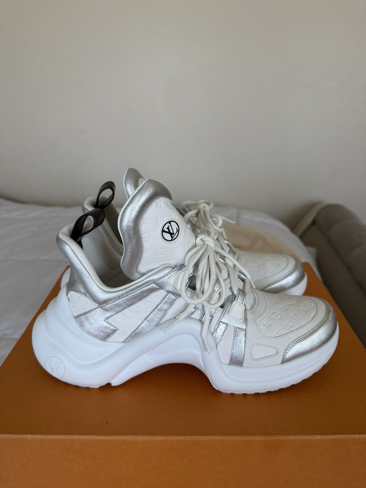 Louis Vuitton Louis Vuittion Archlight Sneakers Size US 12 / IT 42 - 5 Thumbnail