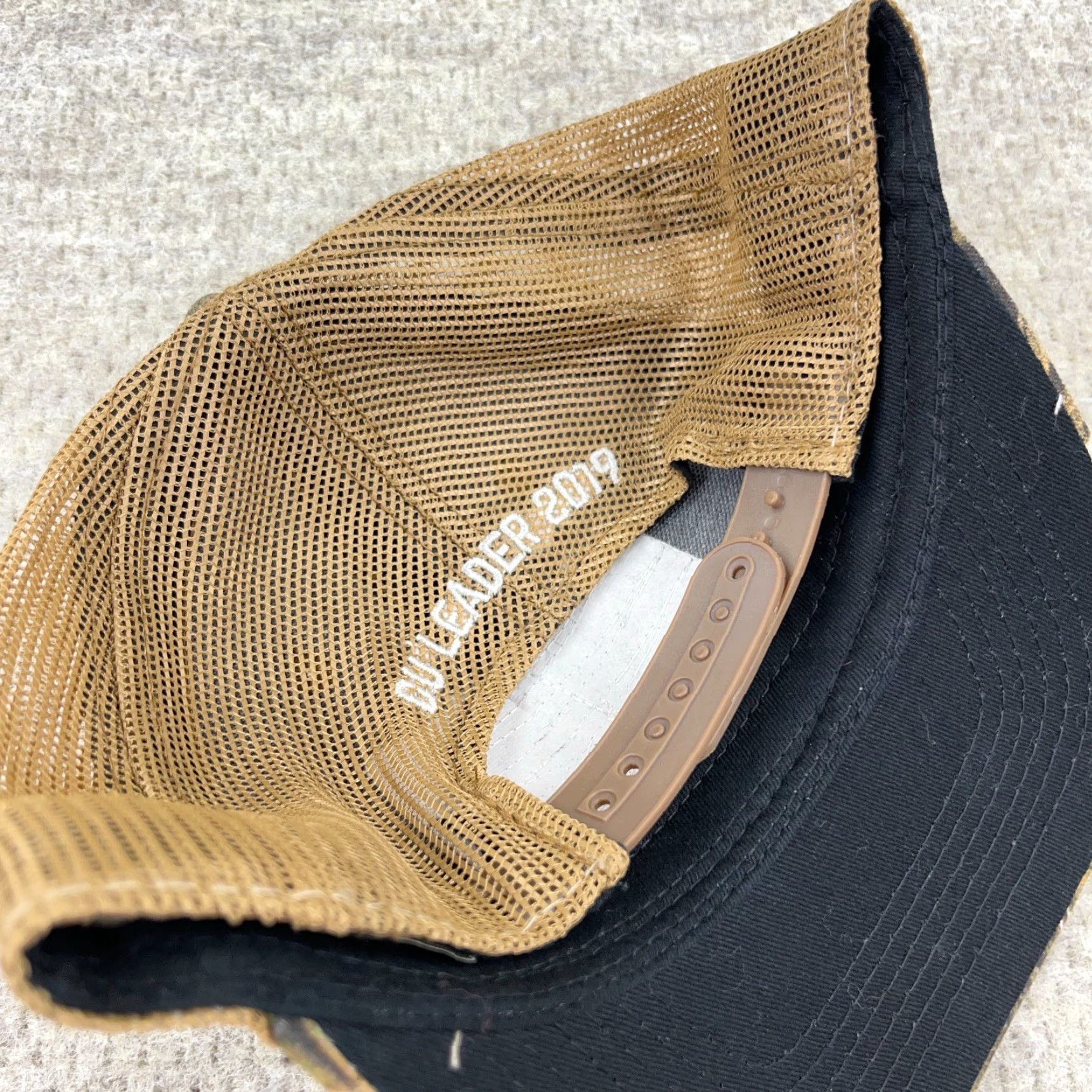 Vintage Ducks Unlimited Trucker Hat Cap Snapback Camouflage One Size Adult Green Men Baseball Cap Adjustable Size ONE SIZE - 4 Thumbnail