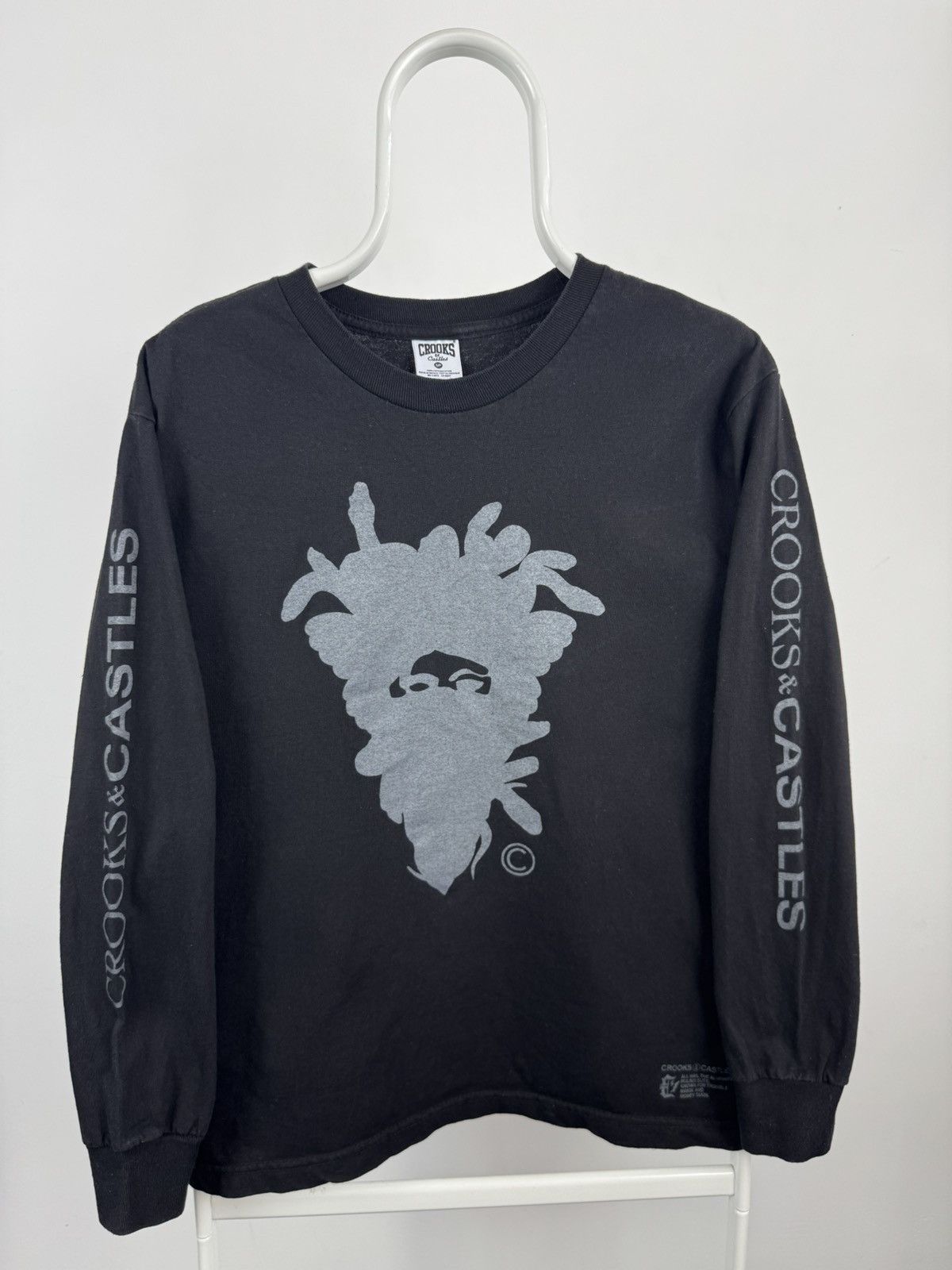 Crooks & Castles Crooks & Castles Cryptic Medusa Big Logo Long Sleeve Shirt Size US S / EU 44-46 / 1 - 1 Thumbnail
