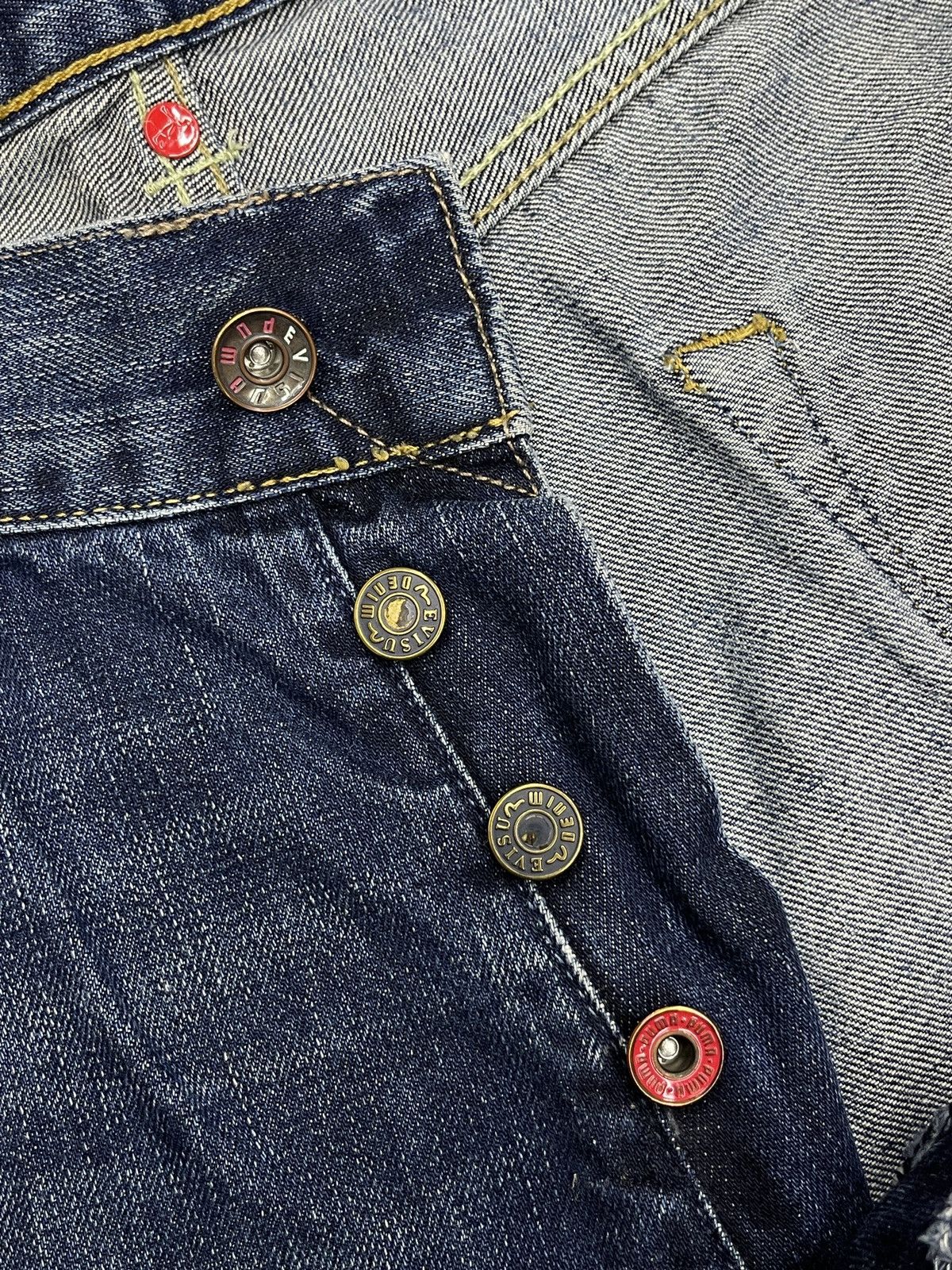 Evisu Vintage Evisu x Puma Denim Jeans Blue Collaboration Japanese Size US 36 / EU 52 - 10 Thumbnail