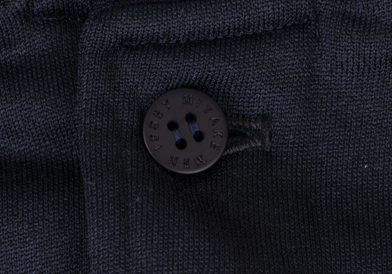 Issey Miyake Cotton-Polyester Tie-Dye Jersey Jacket in Navy Size 3 Size US L / EU 52-54 / 3 - 5 Thumbnail