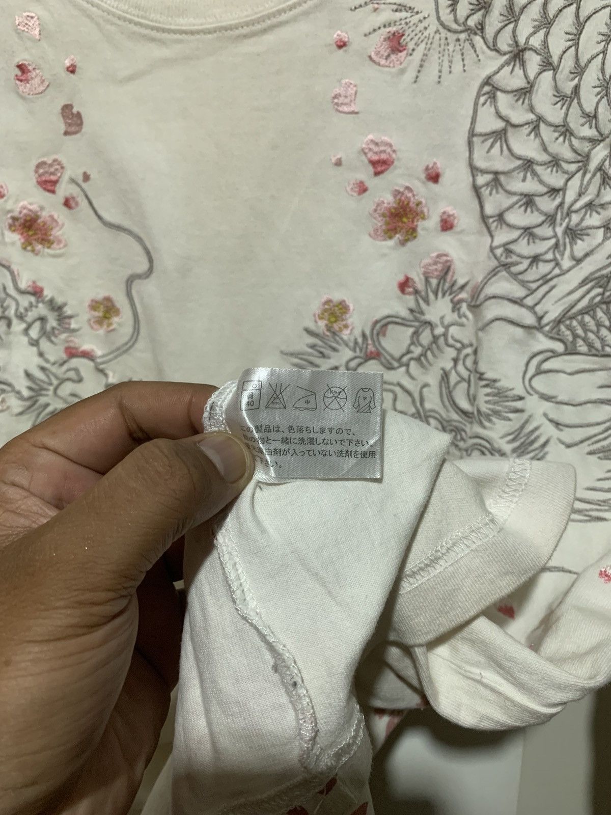 14th Addiction Vintage Y2K Dragon AOP Embroidered Yakuza Longsleeve Tee Size US L / EU 52-54 / 3 - 14 Thumbnail