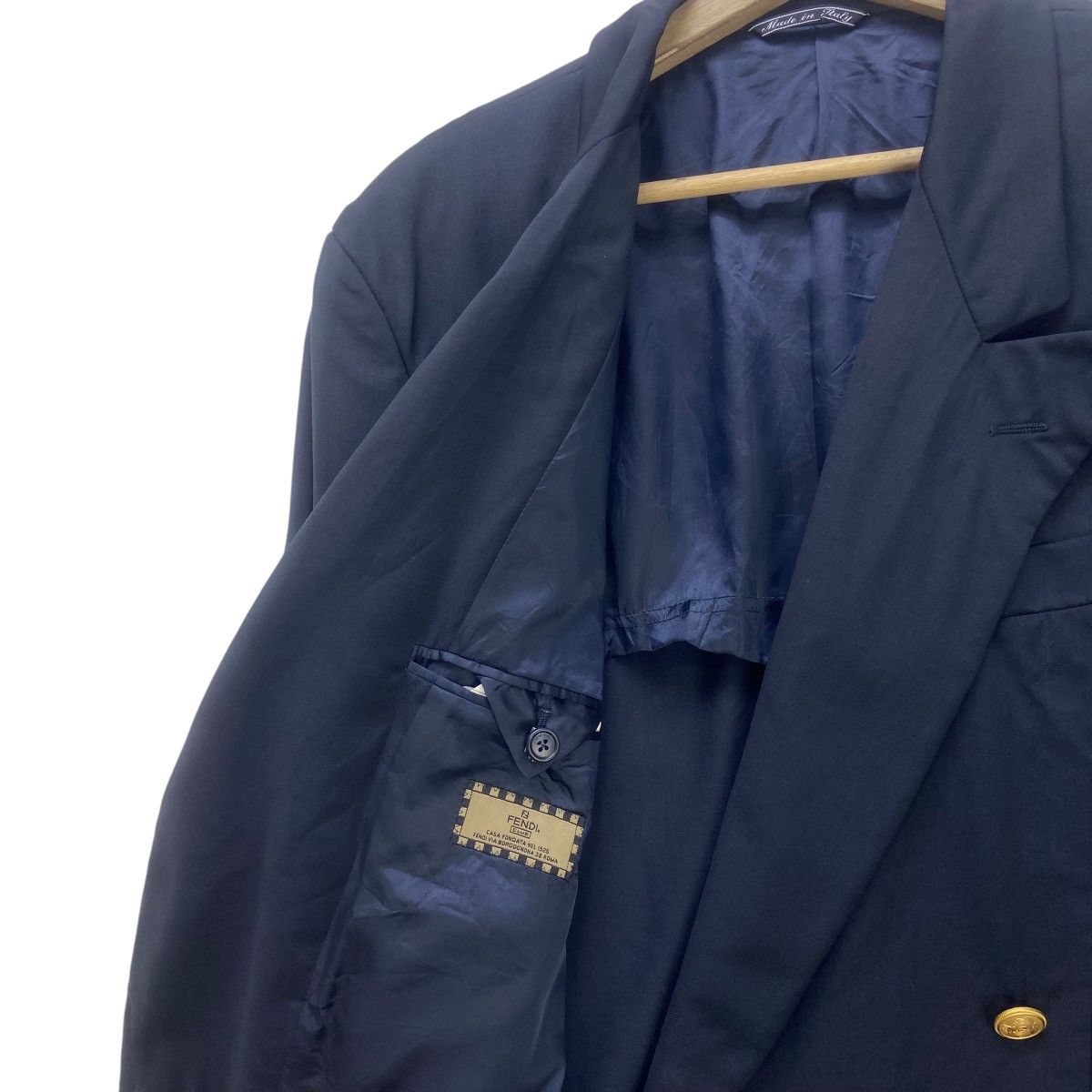 Fendi Fendi Double Breasted Blazer Coat Size US M / EU 48-50 / 2 - 4 Thumbnail