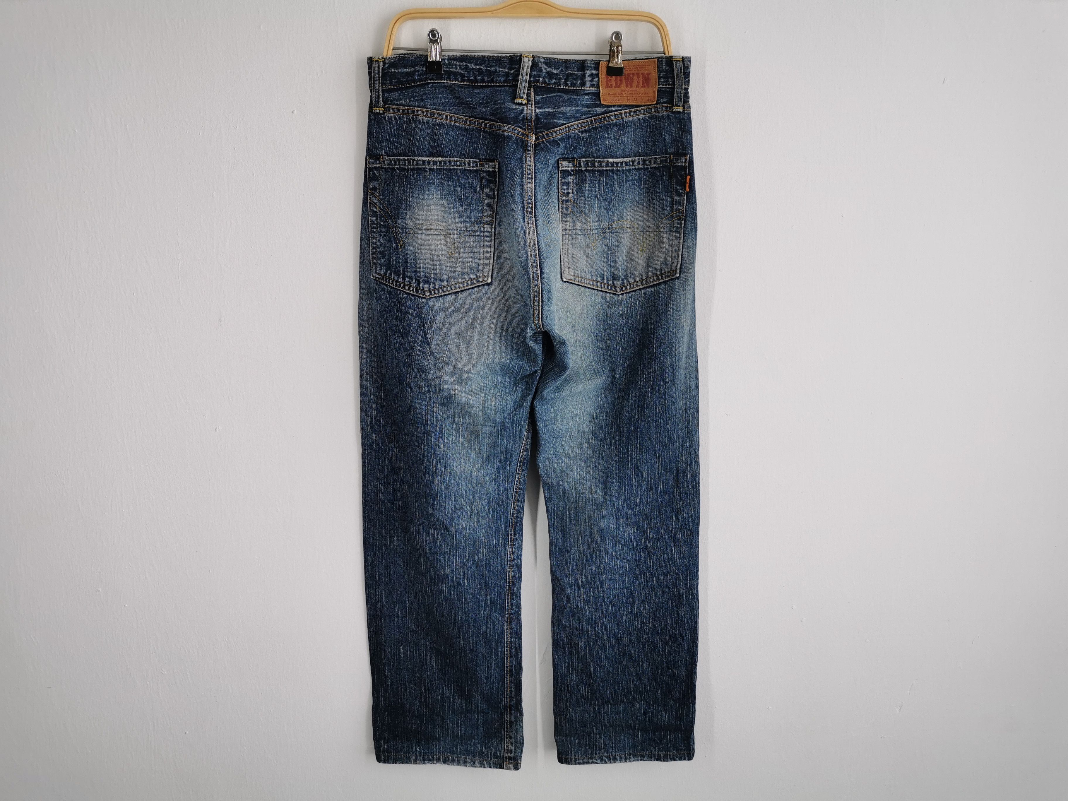 Edwin Vintage 90s Edwin Lot 505Z Selvedge Denim Made In Japan Size US 33 - 3 Thumbnail